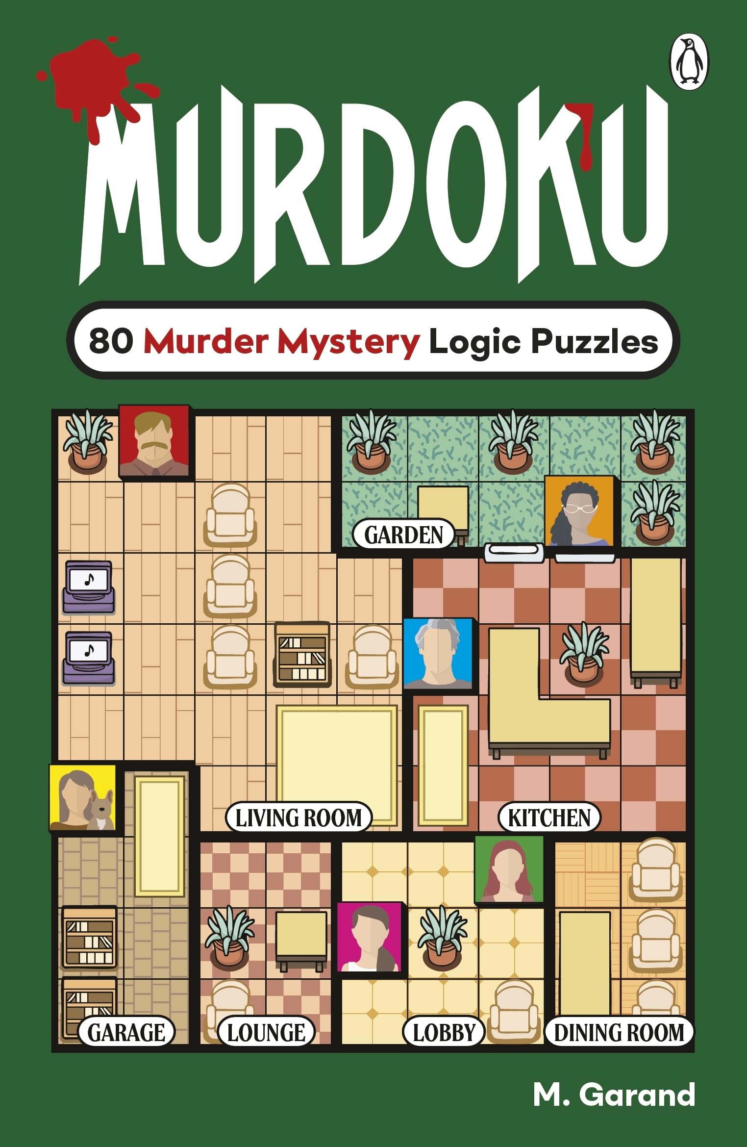 Murdoku: 80 Murder Mystery Logic Puzzles – The Perfect Gift for Puzzlers and Cosy Crime Fans!