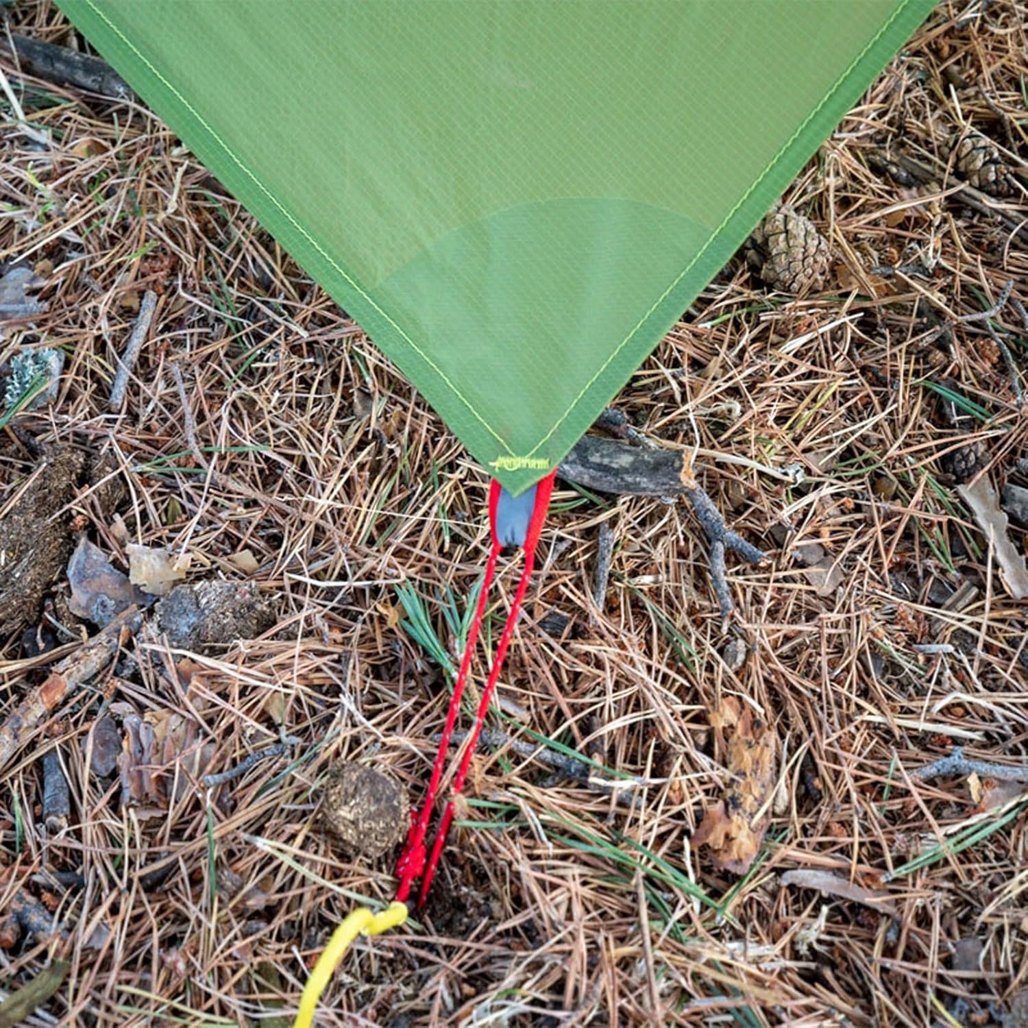 Campingplane, Ultraleichte Plane, Leichter Sonnenschutz, Campingmatte, Zeltunterlage, 15d Lon, Silikon, 160 G, Khaki 210x300cm