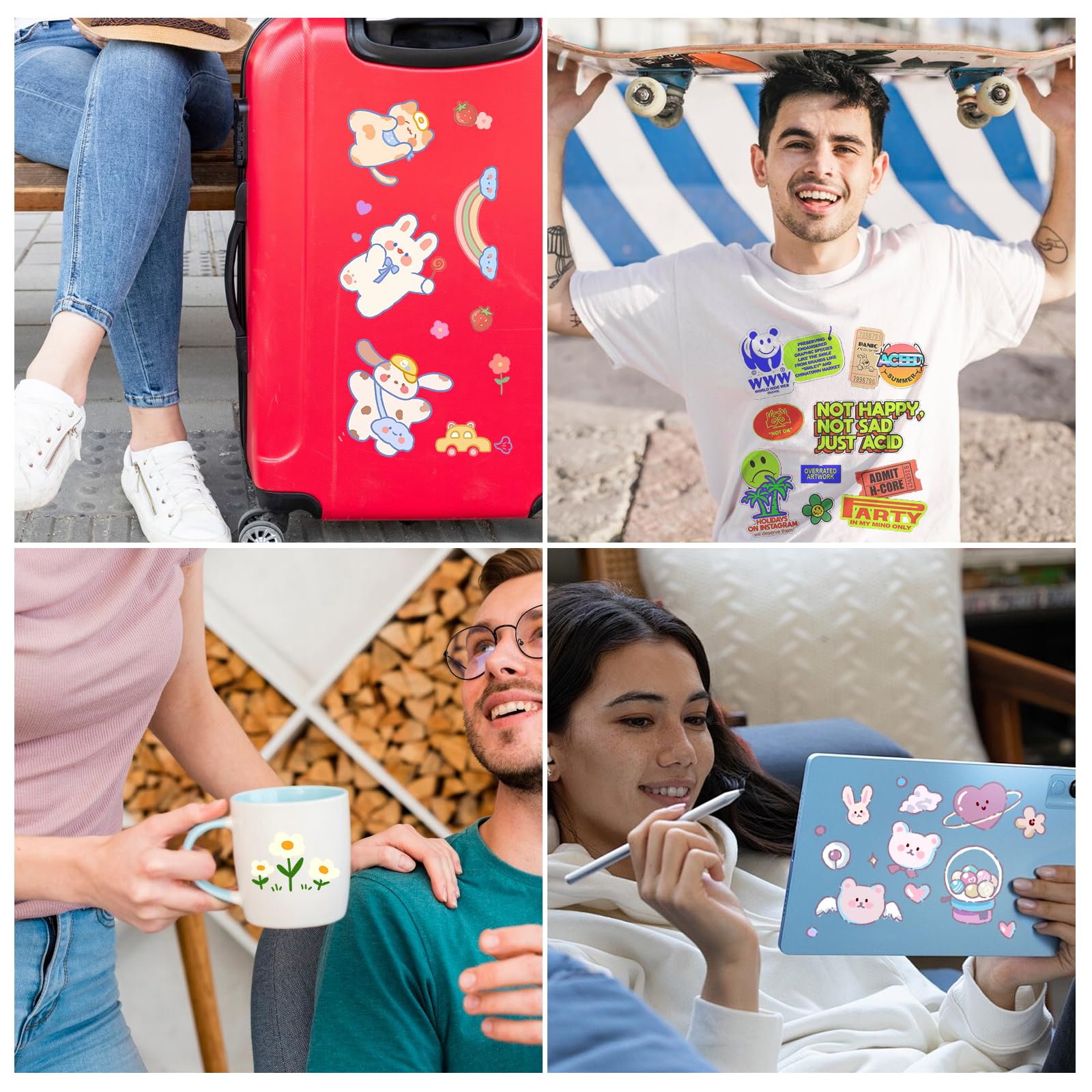 Carta Adesiva Trasparente Stampabile A4 - 30 Fogli Per Stampanti A Getto D'Inchiostro E Laser - Foto 5