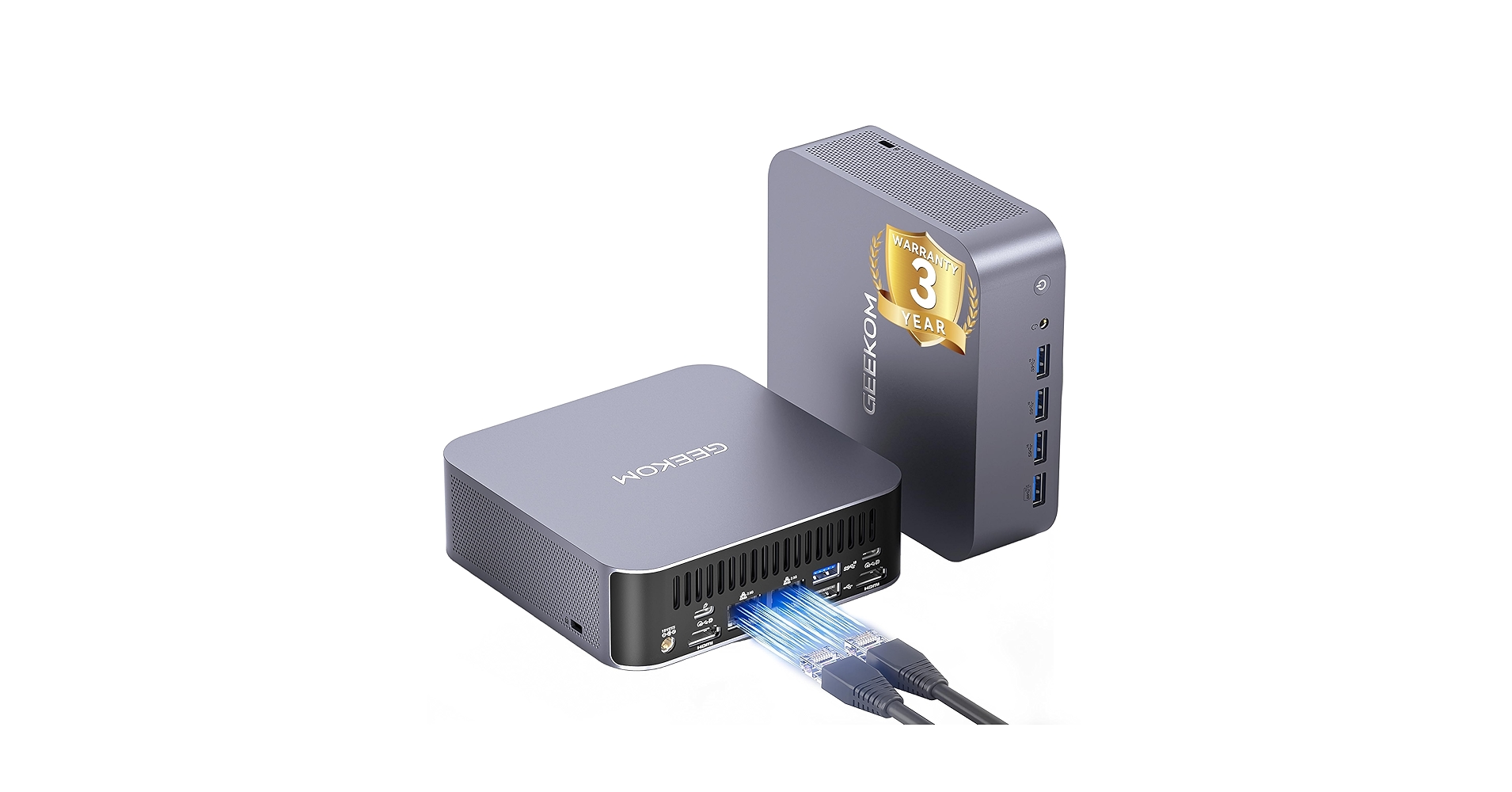 Amazon.com: GEEKOM GT1 Mega AI Mini PC, with Intel 14th Gen