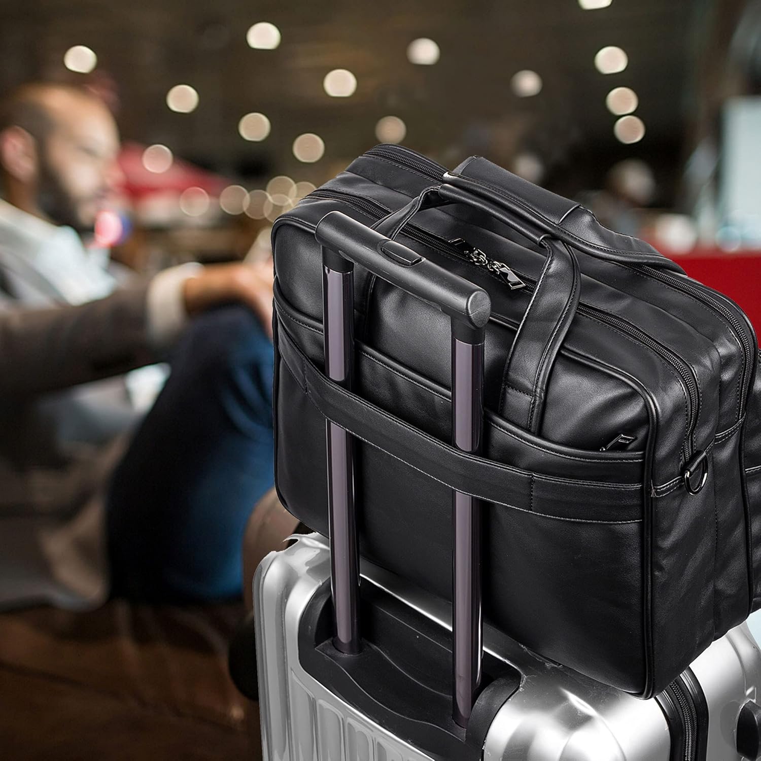 seyfocnia Bolsa de couro para laptop, masculina de 15,6 polegadas e 17,3 polegadas, bolsa de ombro para computador em promoção! Veja a oferta e mais achadinhos de Mochilas & Pastas Masculinas 7 Hoje é o melhor dia para comprar seyfocnia Bolsa de couro para laptop, masculina de 15,6 polegadas e 17,3 polegadas, bolsa de ombro para computador com aquele preço maroto! Promoção! Aproveite a oferta! 7