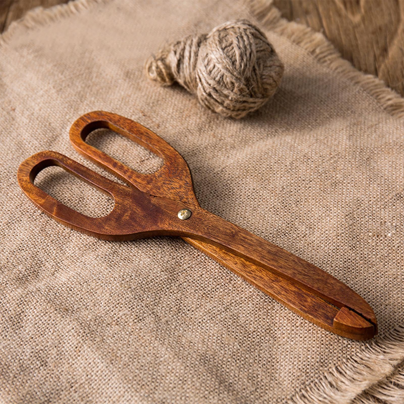 Pinze Da Pane In Legno Da 18 Cm | Multiuso Per Toast, Frutta E Sottaceti | Mestolo E Spatola 2 In 1 - 4