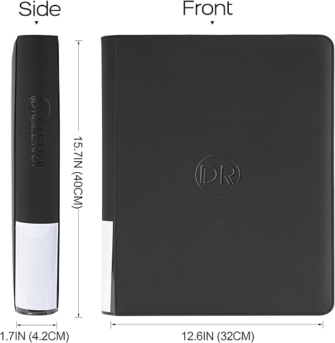 Miniatura 7 de DRZERUI Carpeta Toploader con capacidad para 288 cargadores superiores para tarjetas, carpetas de 9 bolsillos superiores con fundas para tarjeteros