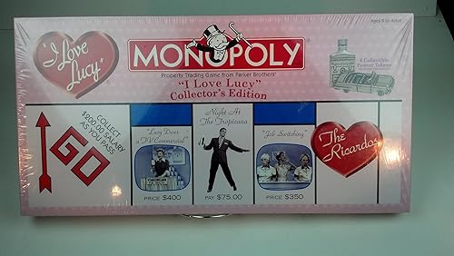I Love Lucy 50th Anniversary Collector's Edition Monopoly Board Game