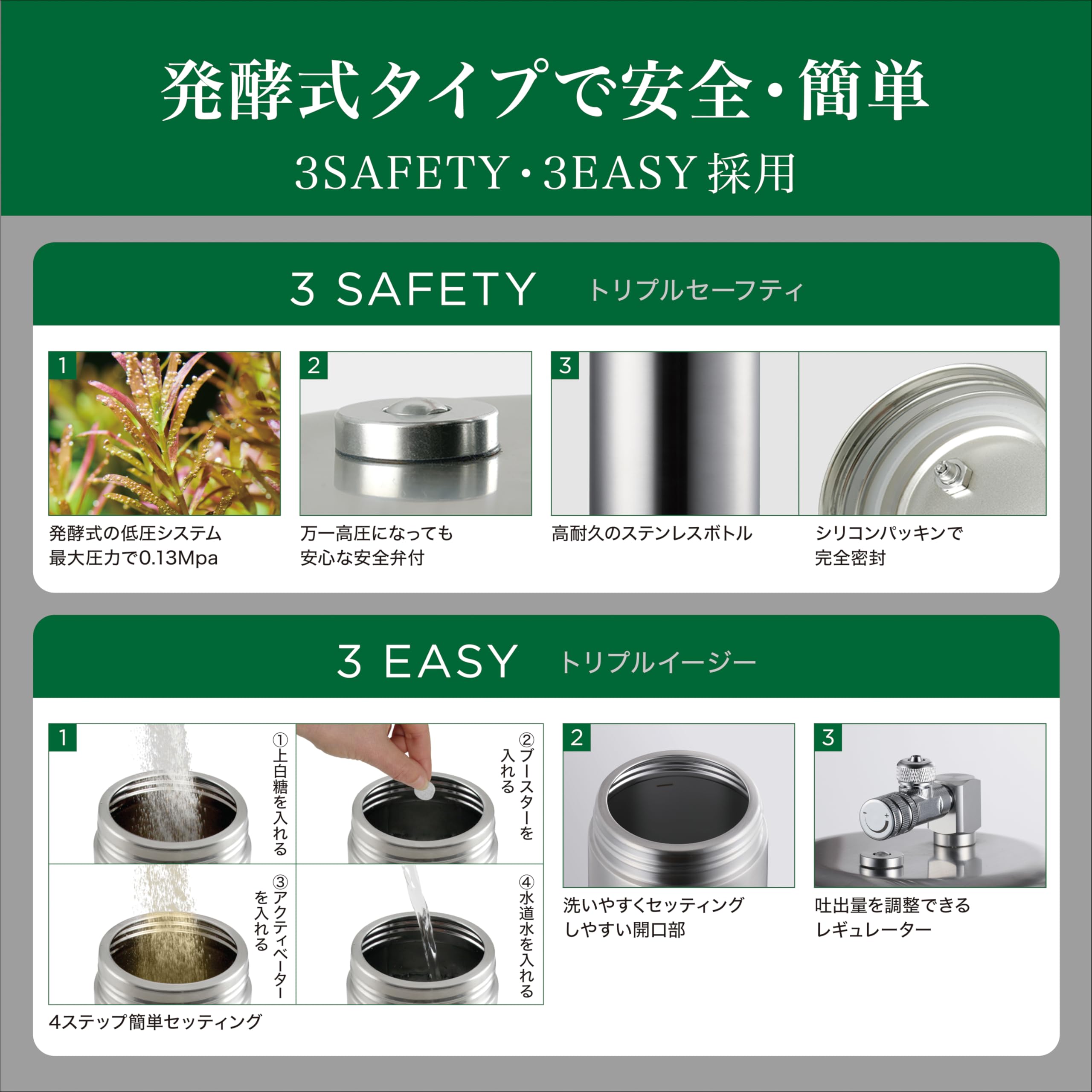 Amazon | ジェックス BIO CO2 発酵式水草CO2システム 低圧