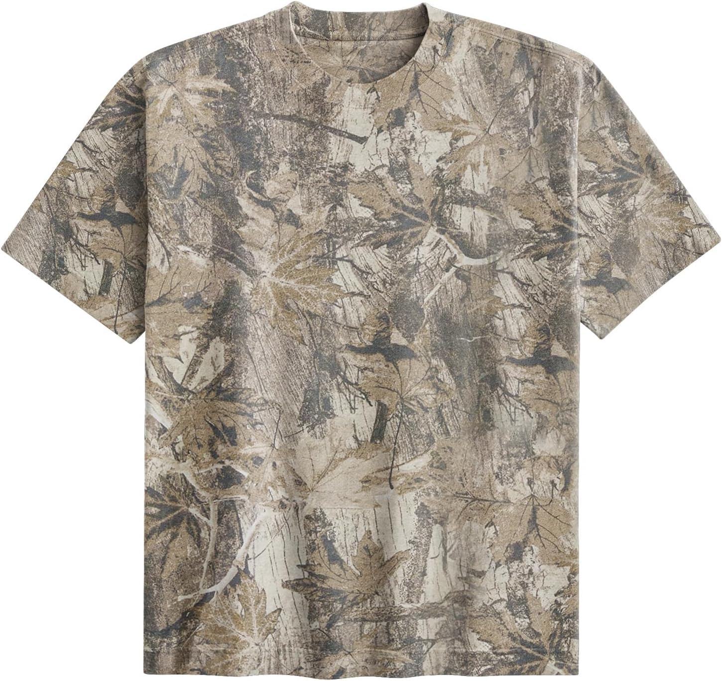 Burtell Camo Shirts for Men Camouflage Graphic Tees Casual Short Sleeve Crew Neck Loose T Shirt Mens Hunting Performance Tee image 3