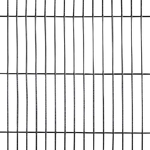 Miniatura 6 de Fencer Wire Malla de alambre soldada con revestimiento de vinilo negro calibre 16, tamaño 0.5 pulgadas por 3 pulgadas (4 pies x 50 pies)