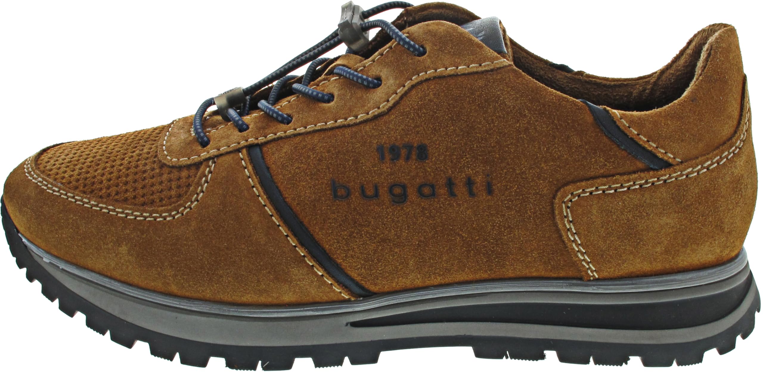 Bugatti Lace-Up Cognac, 44, Cognac, 6 UK
