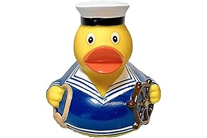 Captivating Sailor Duck Bathes in Timeless Maritime Glamour