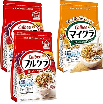 Amazon.co.jp: [フルグラ]カルビー フルグラ・マイグラ 2種アソート 計