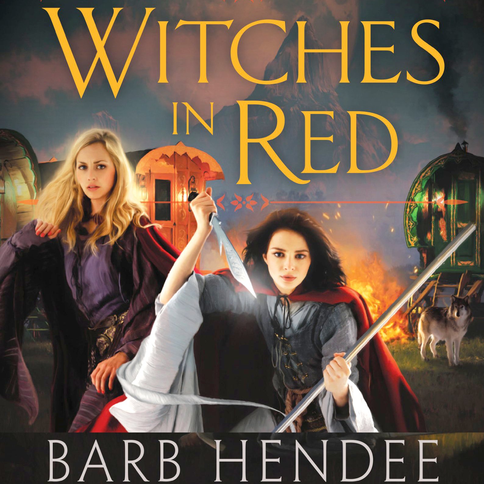 Cover art for Witches in Red