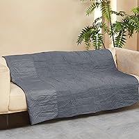 Vista 13 de Kritter Planet Funda antideslizante para sofá para mascotas, funda impermeable para cama de perro, lavable y protector de muebles para perros y gatos