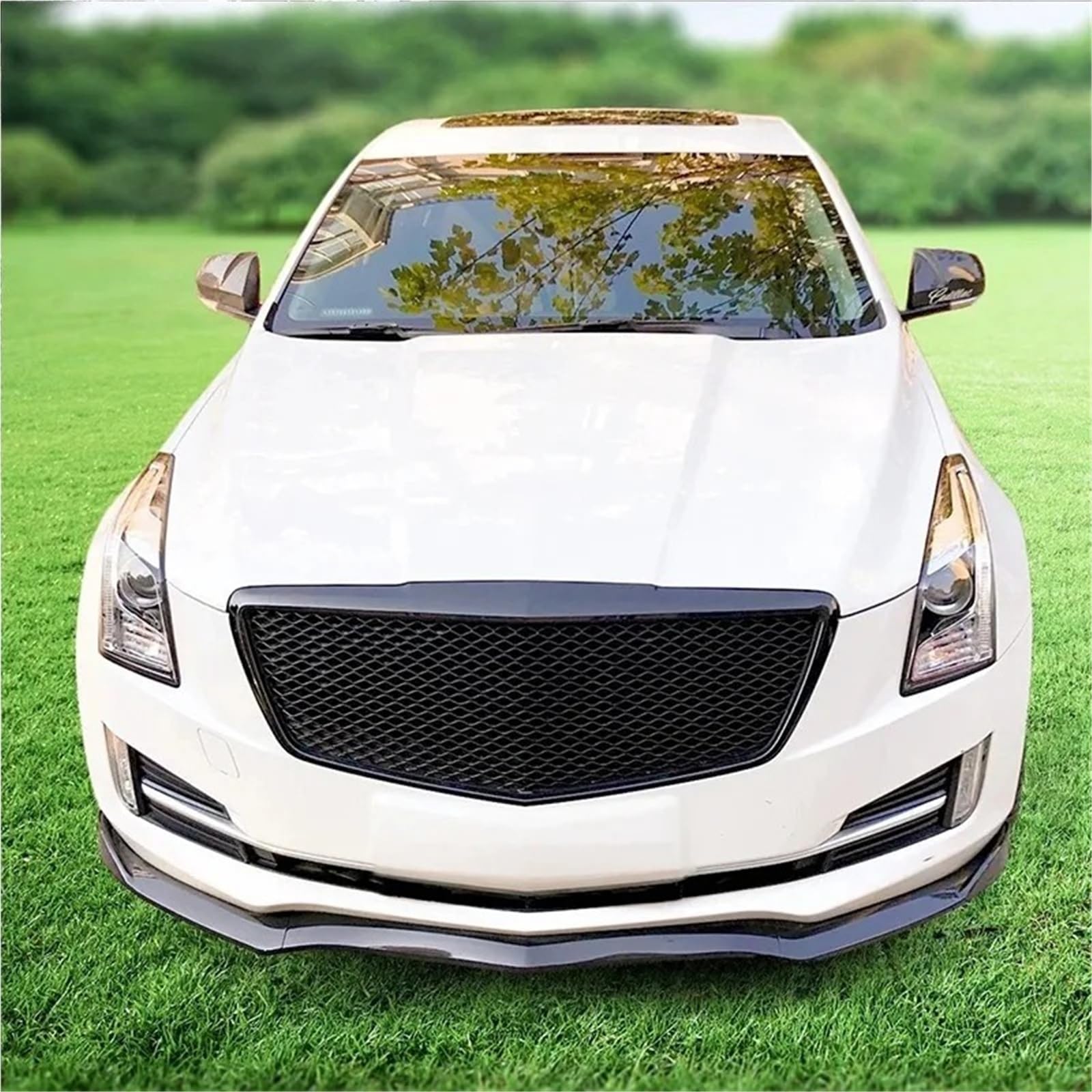 Auto Labbro Spoiler Auto Paraurti Anteriore Lip Spoiler Splitter Bodykit Tuning Per Cadillac ATS Base Per Il Lusso Per Premium Performance Sedan & Coupe