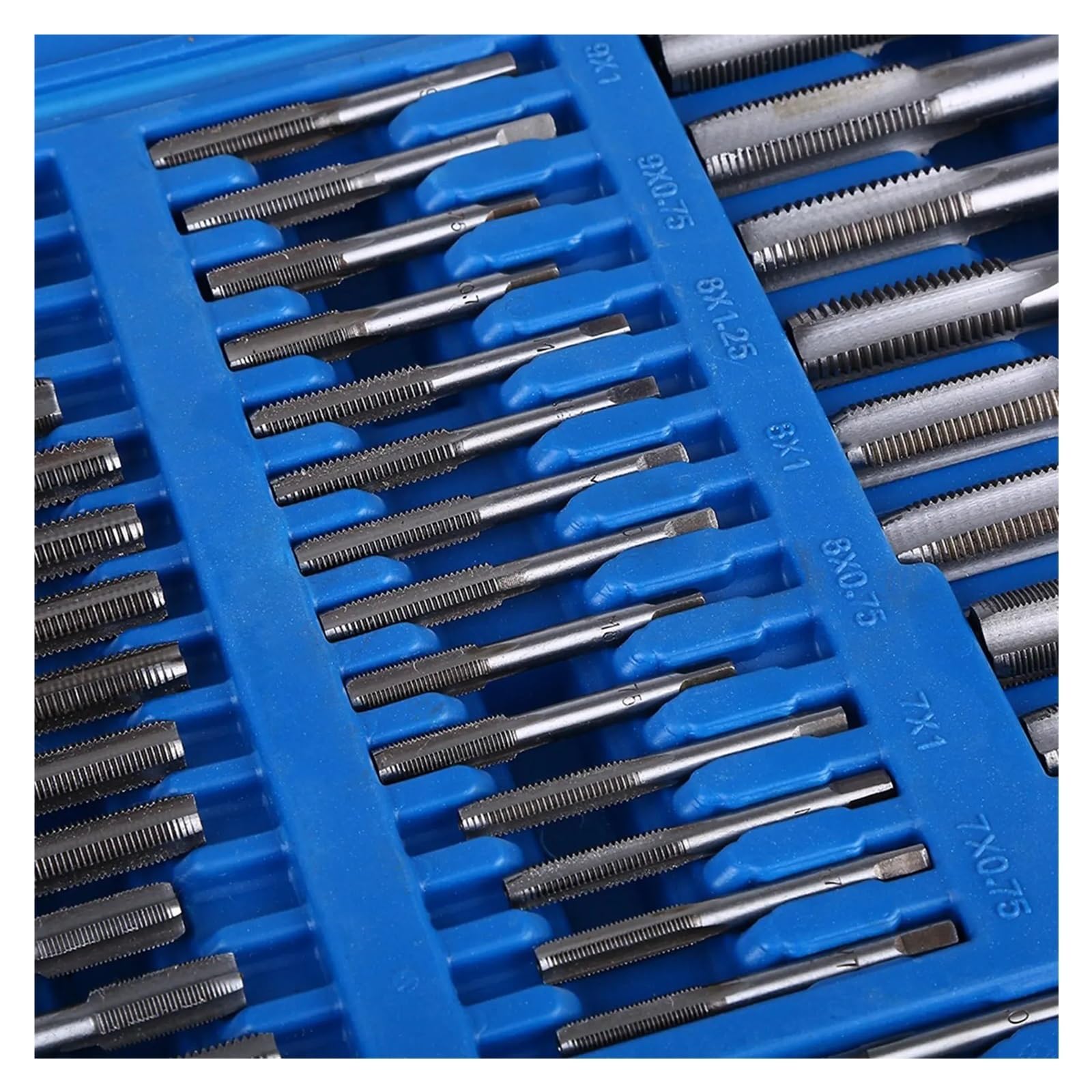 Set M2‑ Maschi filettati con dado for viti impugnatura a chiave Kit di utensili manuali Maschiatura