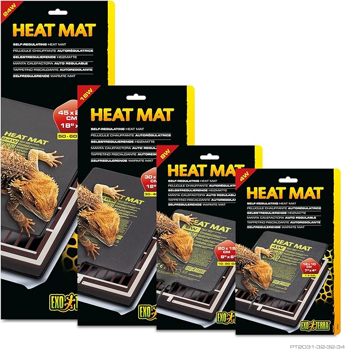 Exo Terra Heat Mat – Almohadilla Térmica Autorregulable 16W para Terrarios miniatura 2