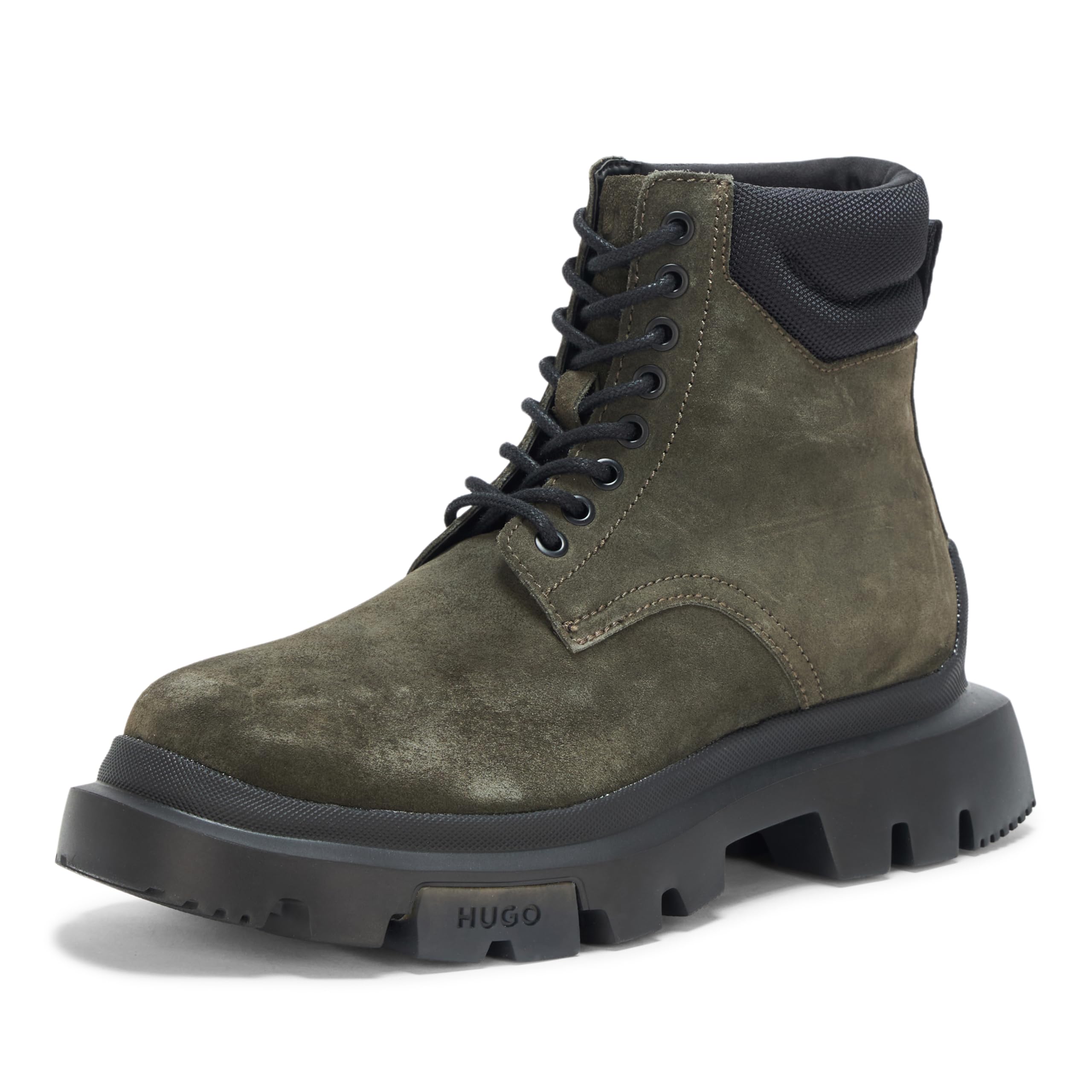 Bottes Tendance HUGO Homme Bottines Chunky Lacets Mode Confort
