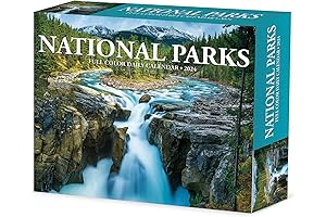Willow Creek Press National Parks Daily 2024 Box Desk Calendar