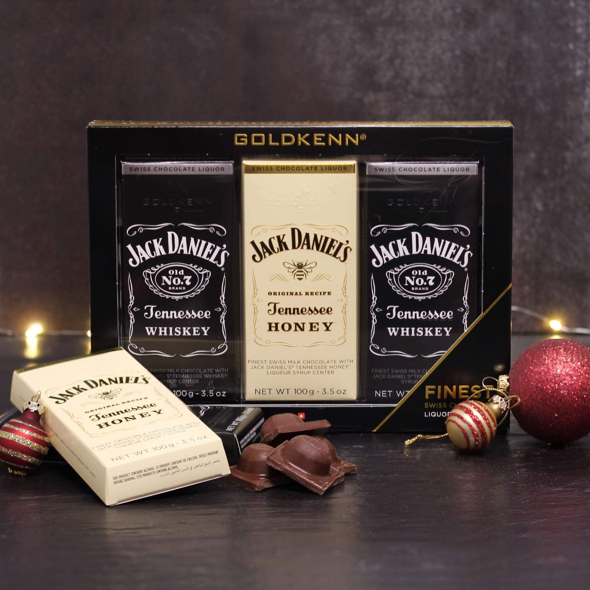 Goldkenn Jack Daniel's Liqueur Chocolate Bar Gift Box
