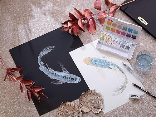 Miniatura 9 de Derwent Pintura Metálica 12 Pan Palette