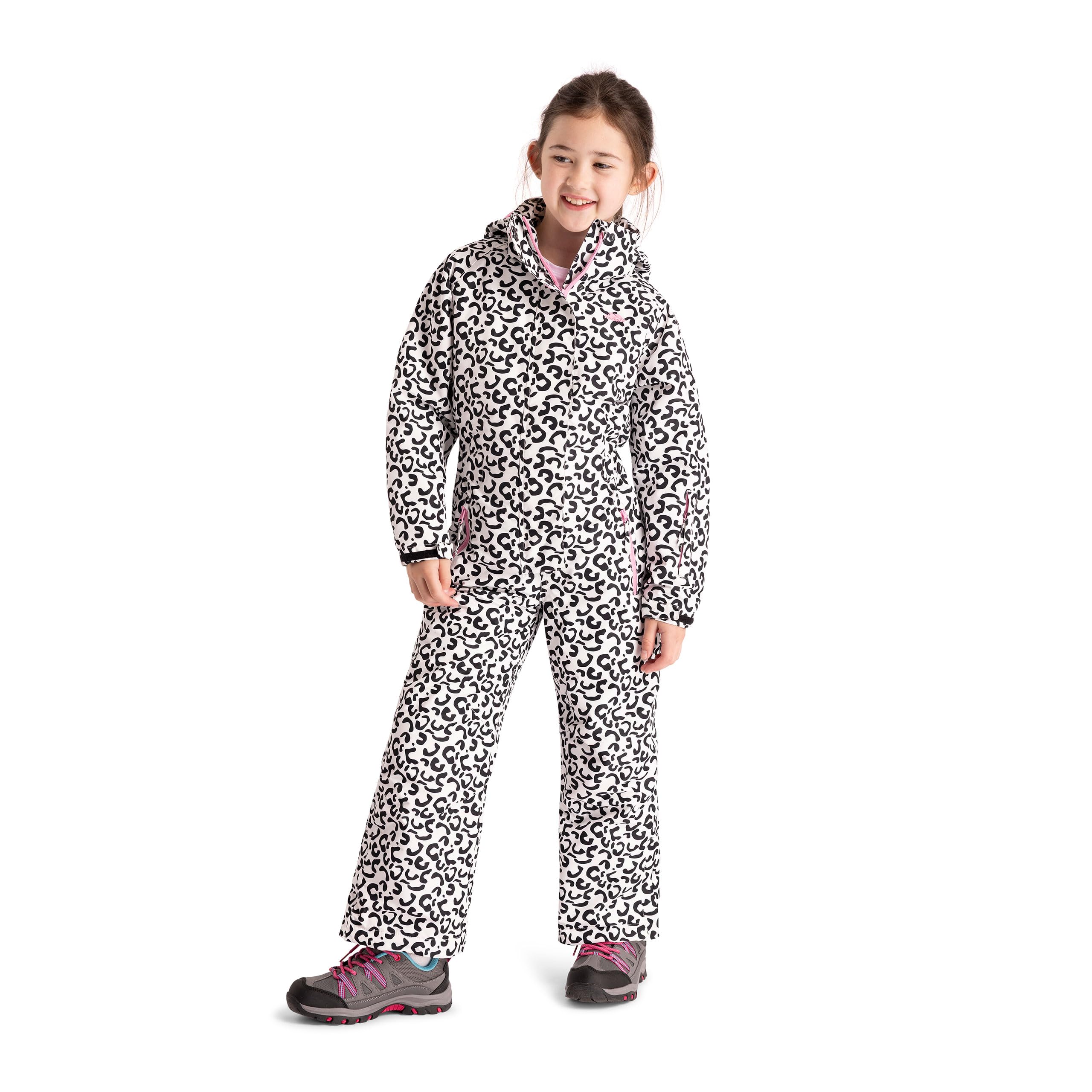Trespass Girls White Ski Suit Heysen
