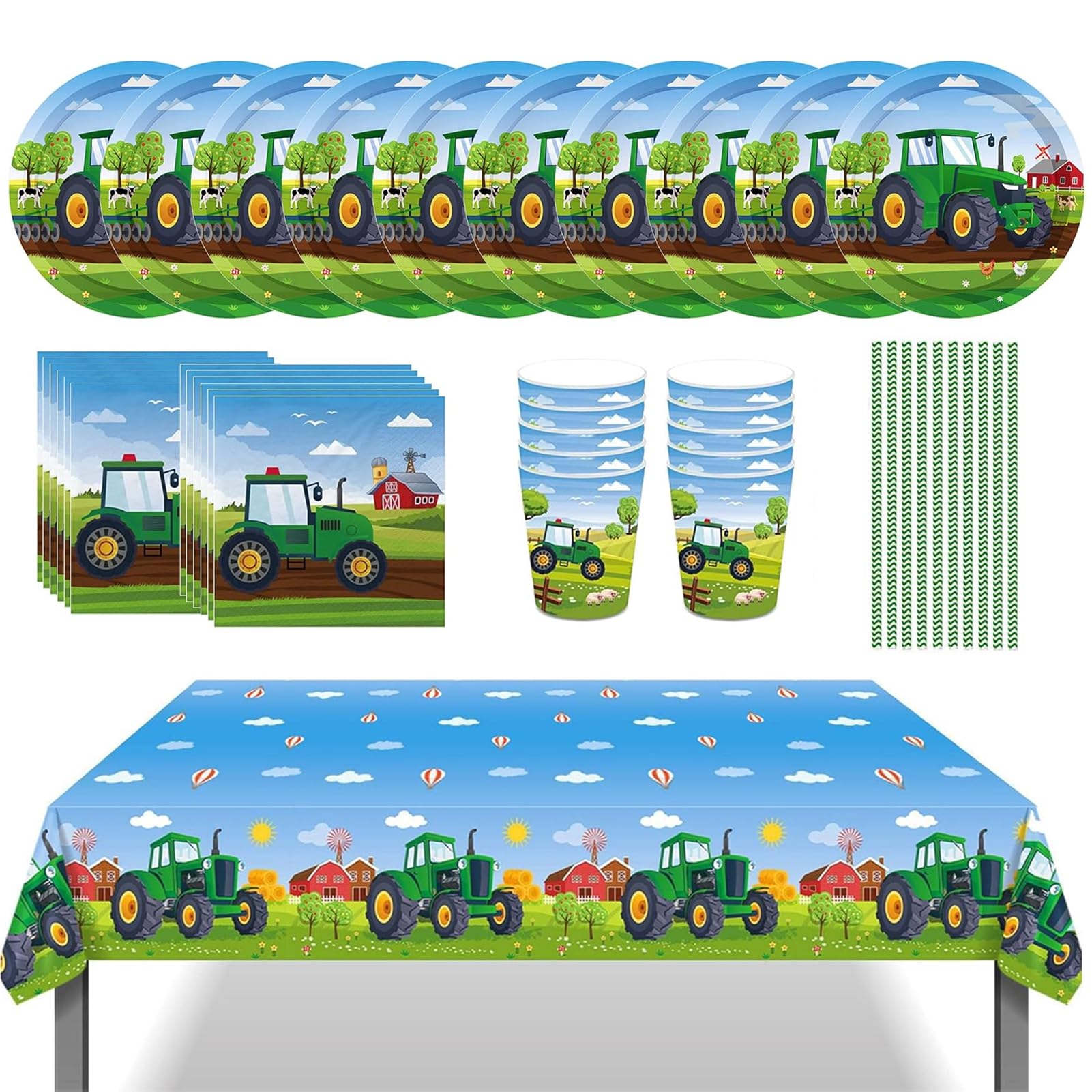 Set Stoviglie Per Festa Di Compleanno A Tema Moto – Piatti, Bicchieri E Tovaglioli Per 10 Bambini