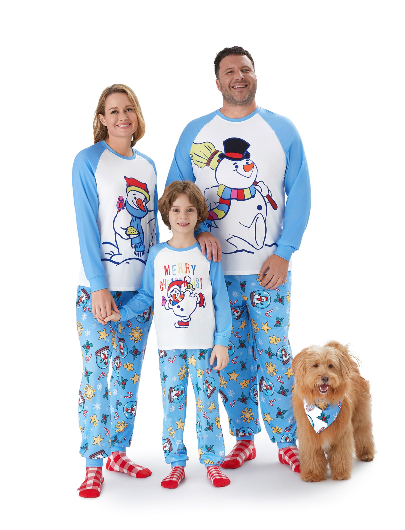 PATPAT - Pigiama Natale Famiglia Coordinati - Pigiami Natalizi per Tutta la Famiglia - Pigiama Donna Invernale - Pigiama Natale Coordinati Coppia - Pigiami Coppia- Pigiama Uomo Invernale