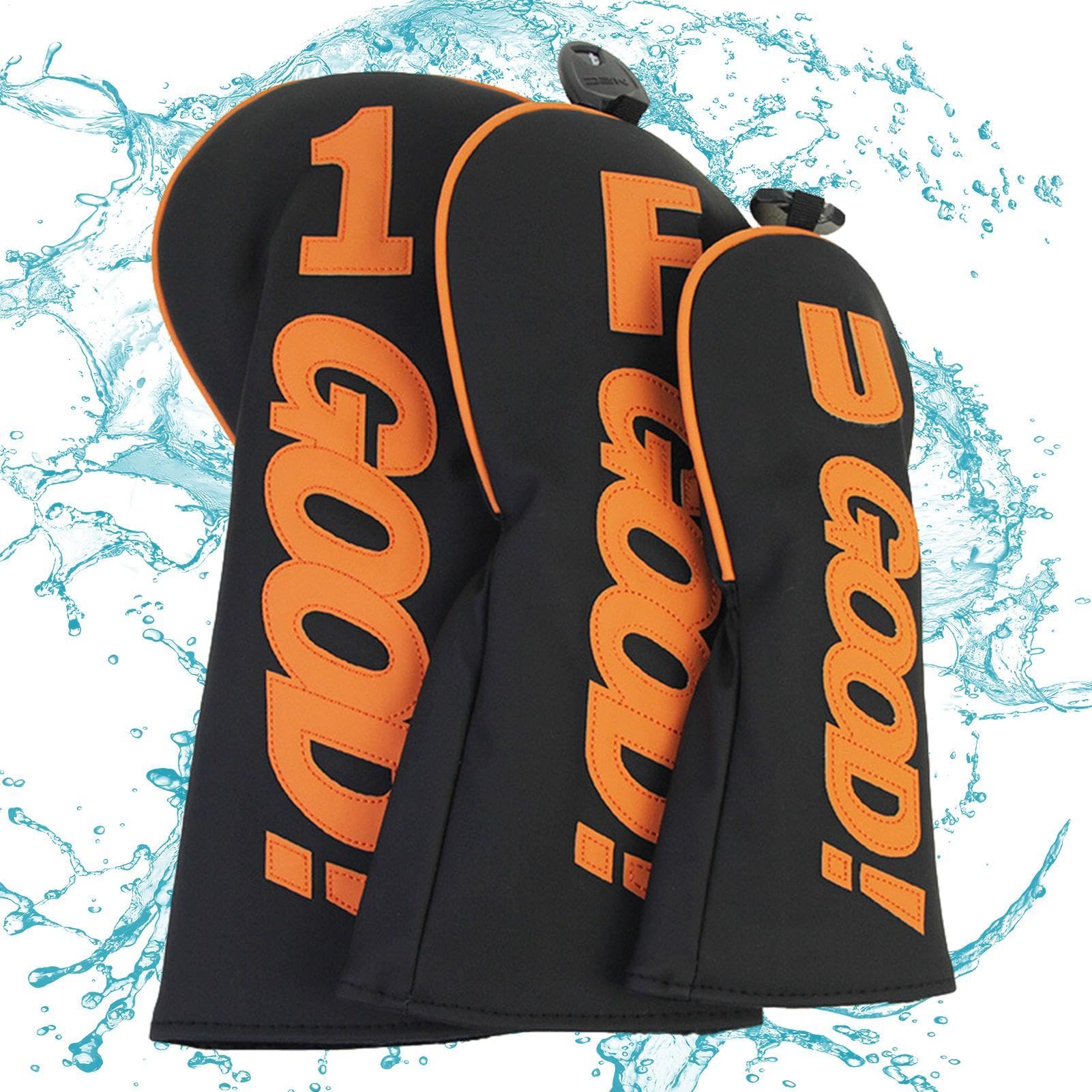 Golfschläger-Kopfbedeckungen, Golfschläger-Putter-Abdeckung – PU-Leder-Pu wasserdicht aus PU-Leder für Golf Club | Tragbares Sportzubehör für Herren