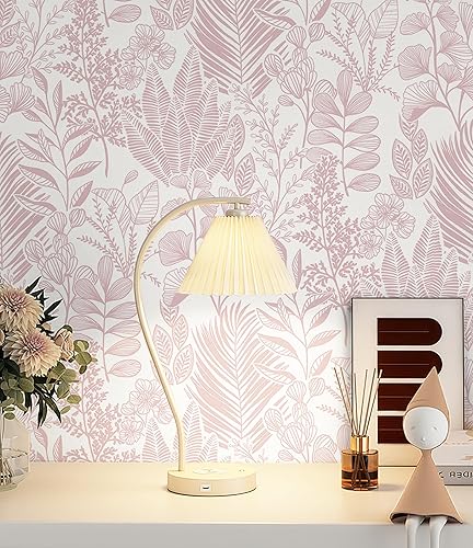 Miniatura 4 de Papel tapiz floral para despegar y pegar, hermoso papel tapiz de tinta azul, papel adhesivo autoadhesivo, impermeable, extraíble, para armarios,