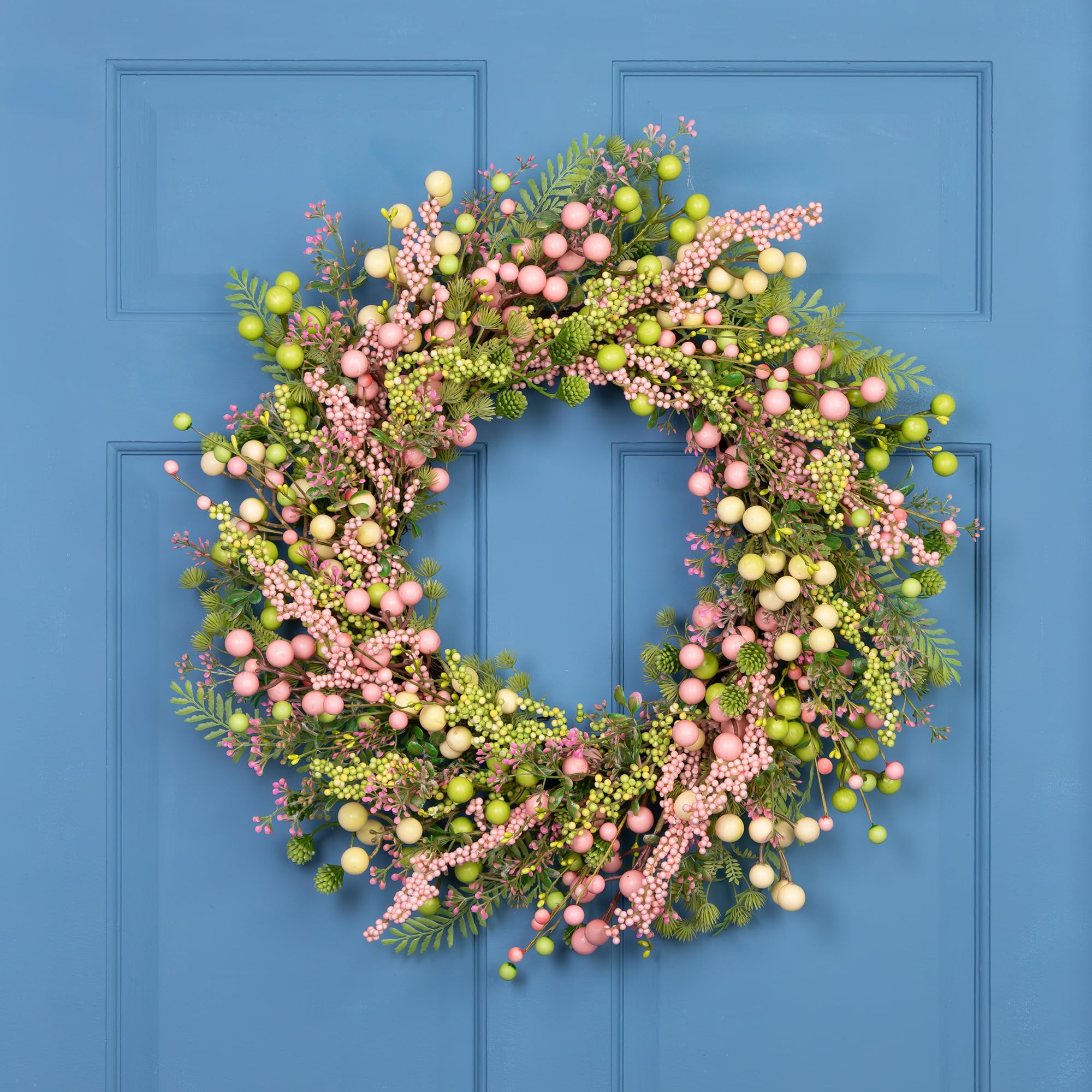 Amazon.com: Northlight Berries and Olives Artificial Spring Wreath