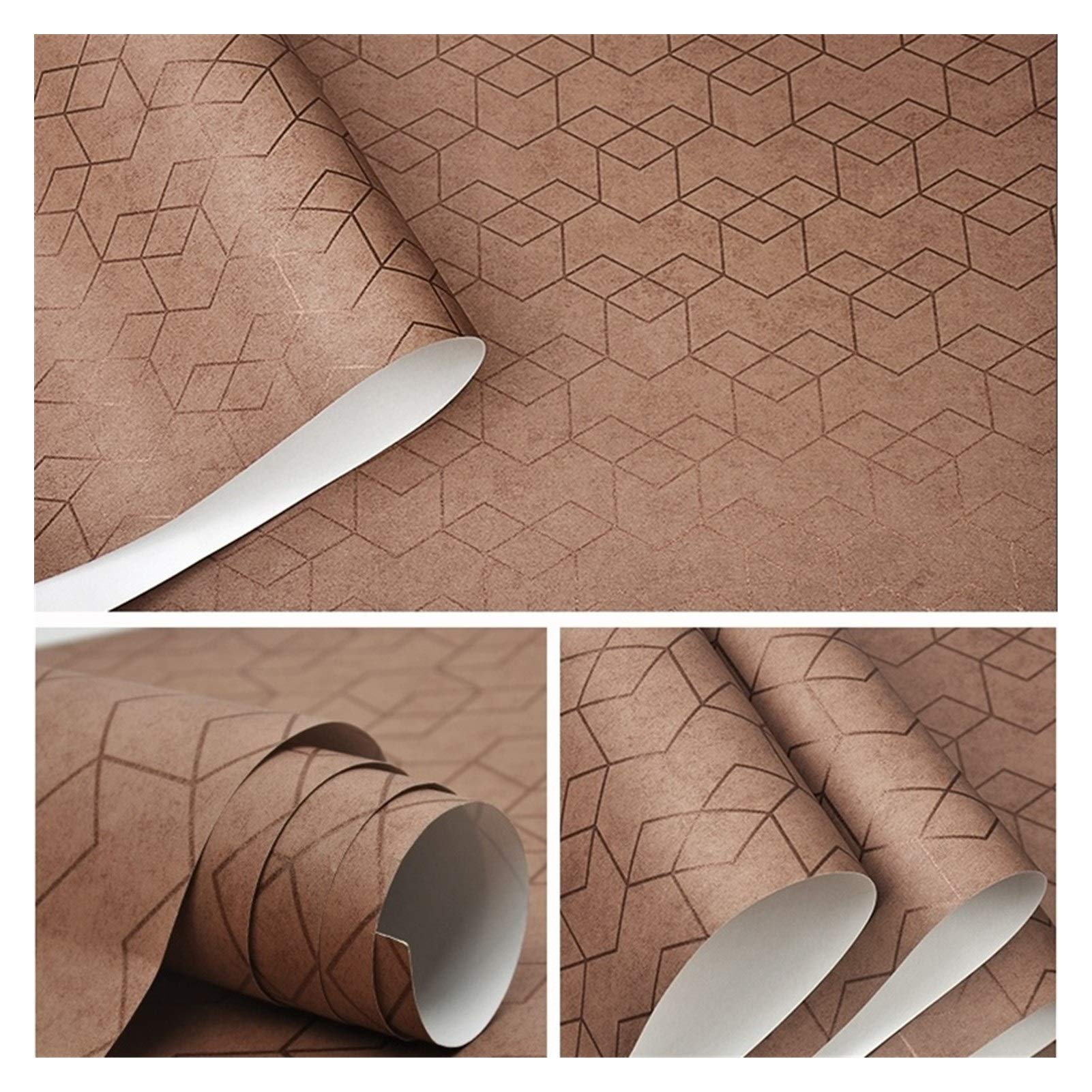Carta da parati grigio scuro di lusso geometrica rotolo nero grigio carta da parati carta da parati design moderno camera da letto soggiorno sfondo decorazione murale casa carta da parati autoadesiva
