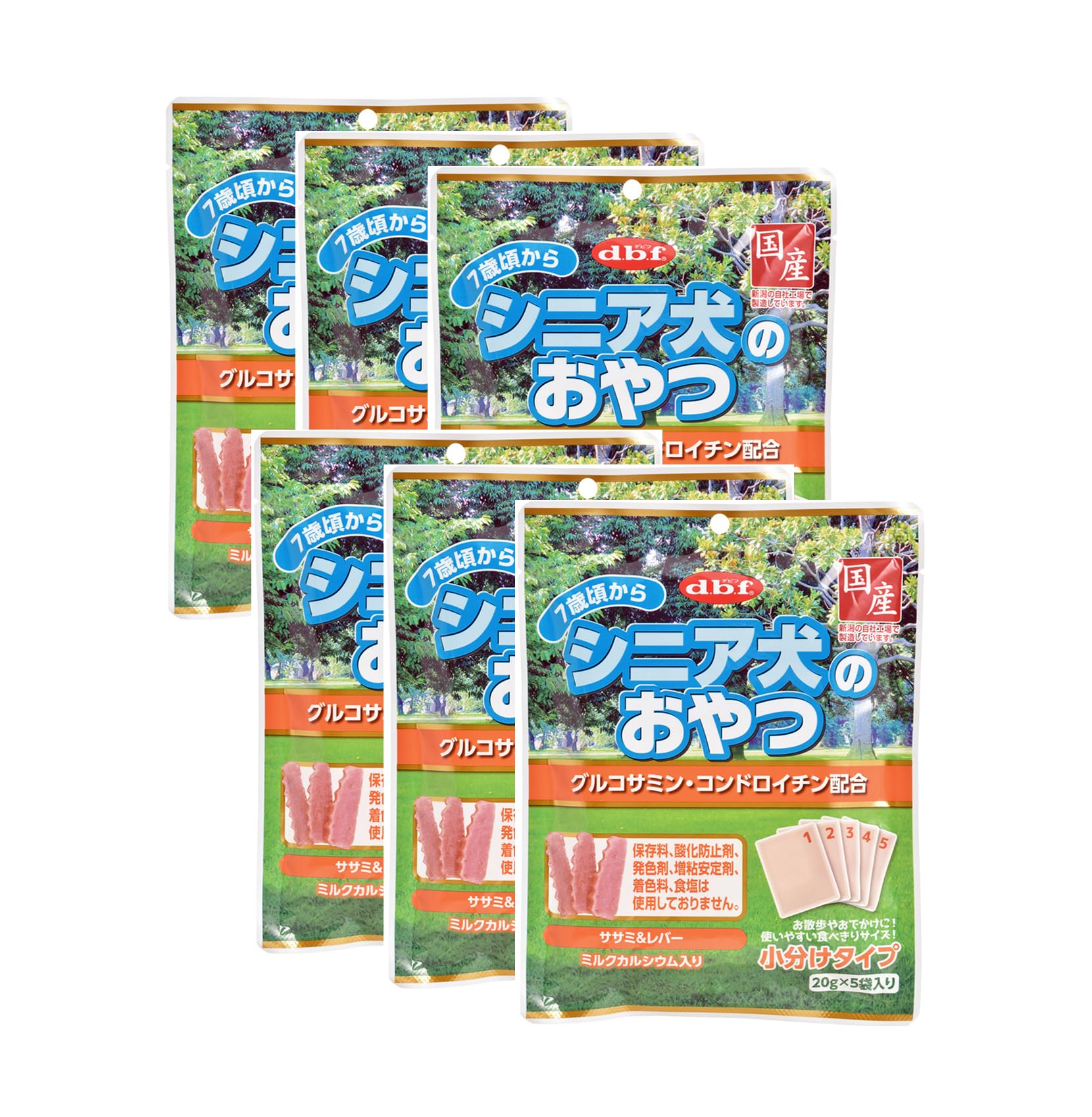デビフ　30パック　シニア犬のおやつ　20g×5袋入×30パック Amazon | デビフ シニア犬のおやつ グルコサミン・コンドロイチン配合