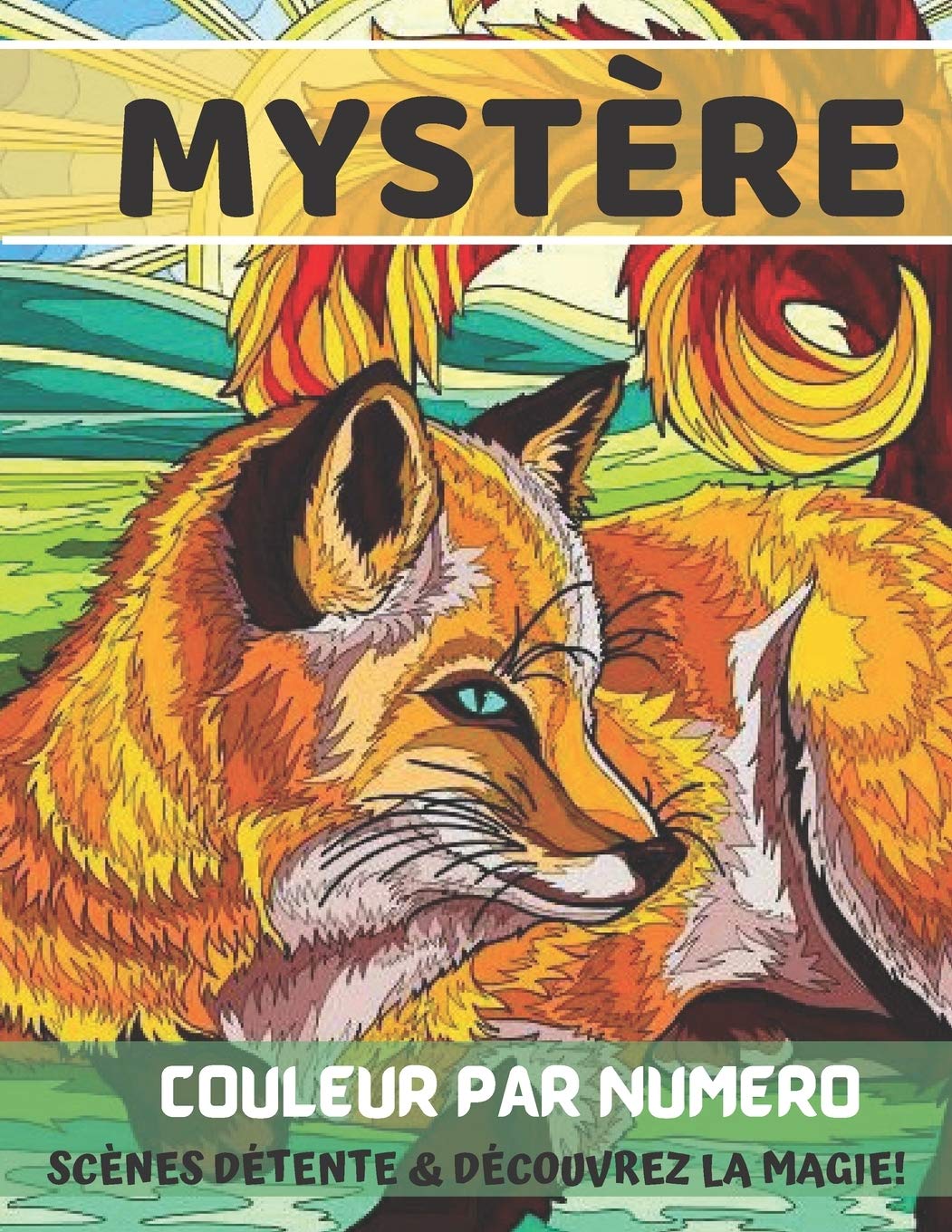 Mystère Couleur Par Numéro: Scènes Détente & Découvrez La Magie!