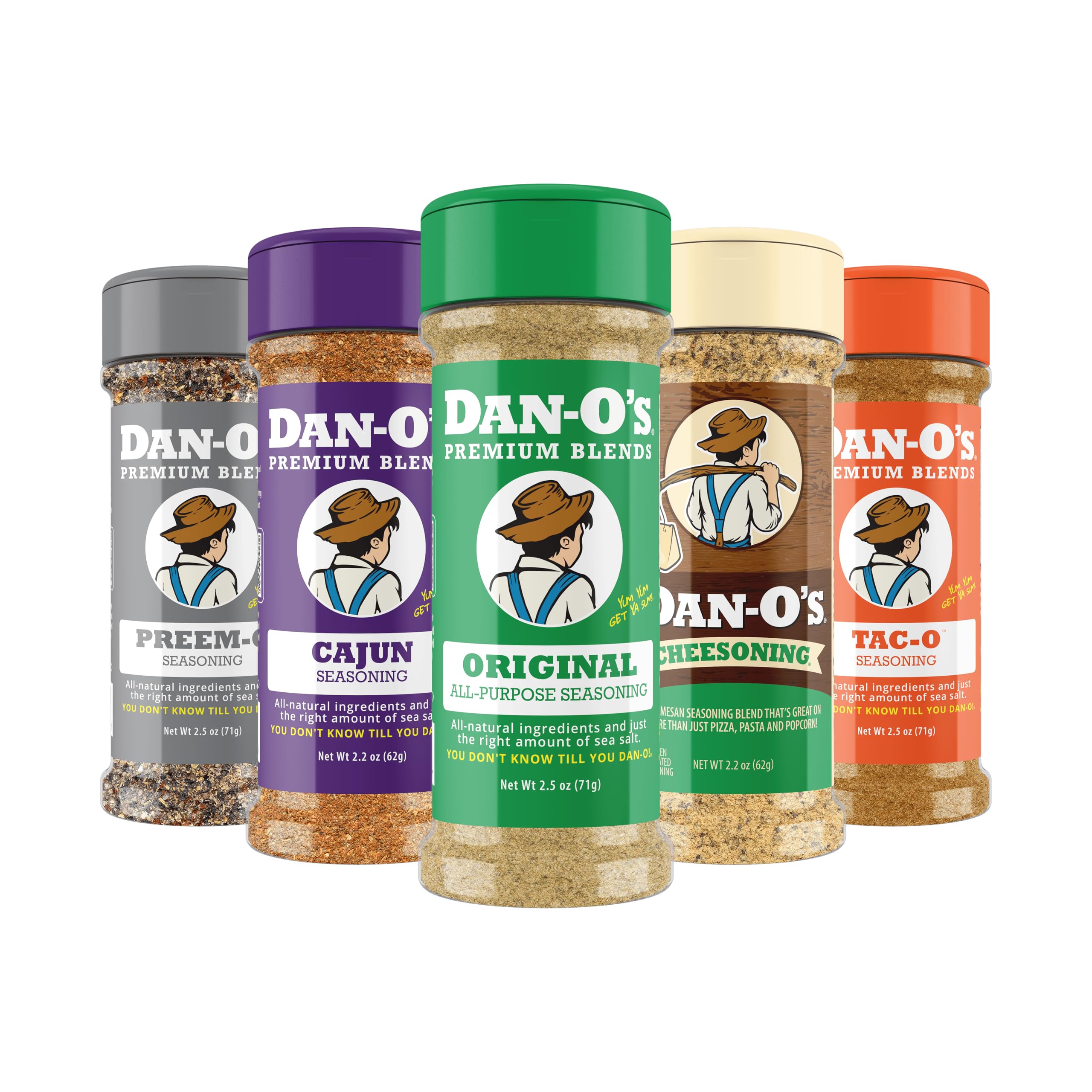 Dan-O's Dan-O’s All Star Seasoning Variety Pack - herb spice and seasoning gifts | Mubboo