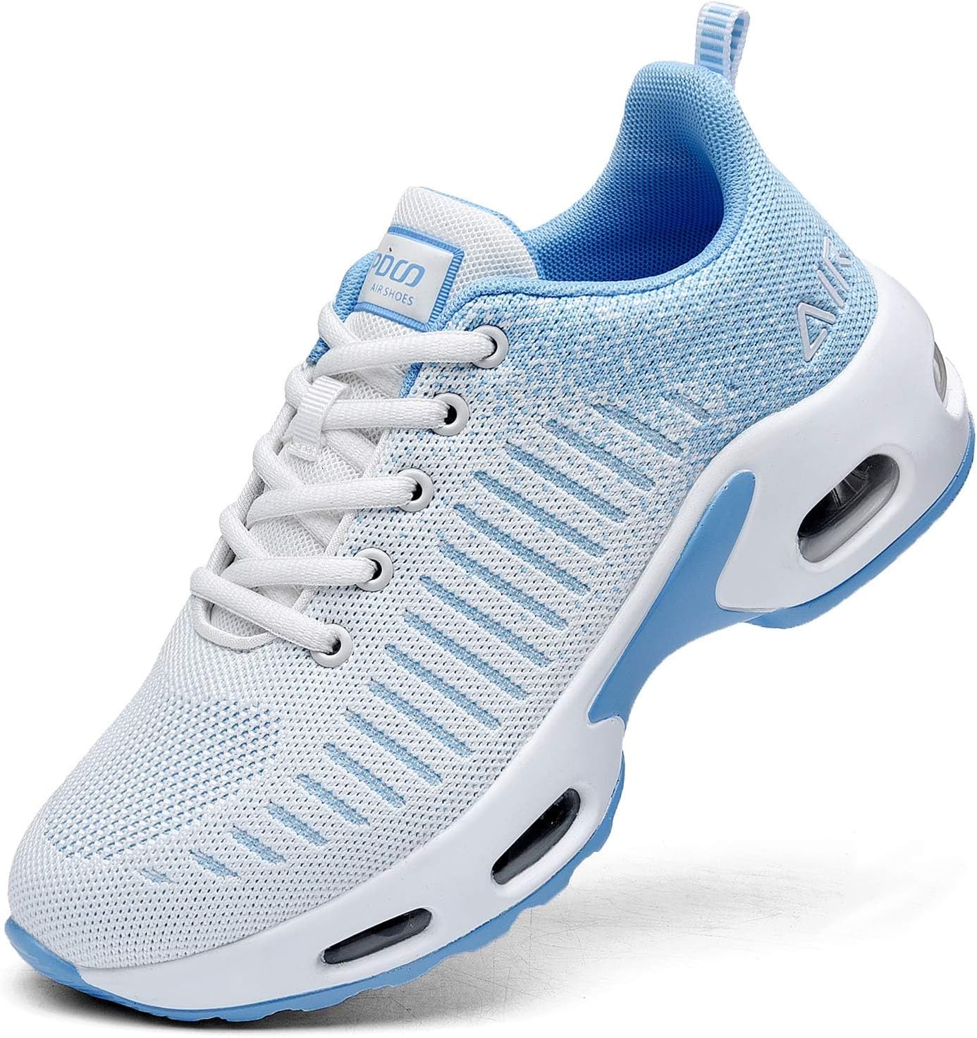 QAUPPE Womens Fashion Lightweight Sports Walking Sneakers Breathable Gym Jogging Running Tennis Shoes US 5.5-11 B(M)...