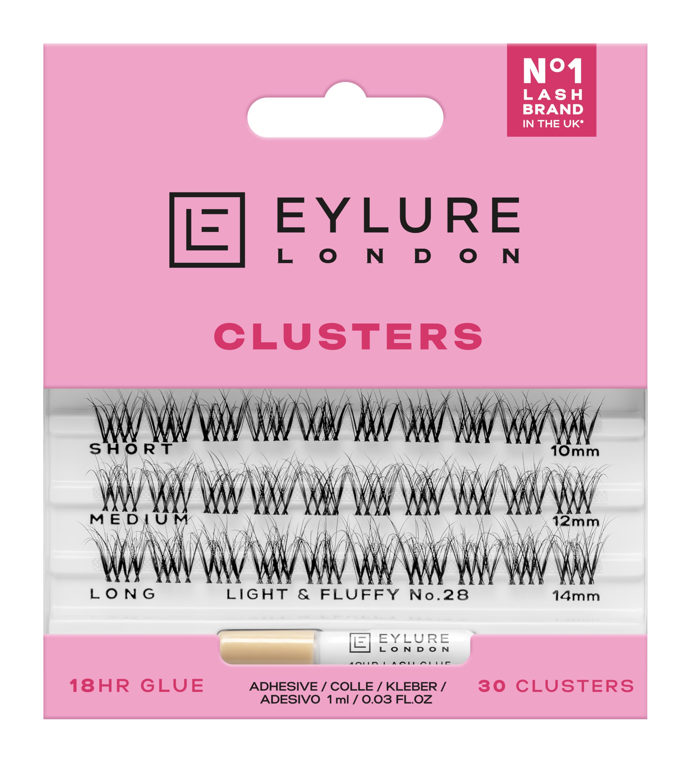 Eylure Clusters - Light & Fluffy No.28