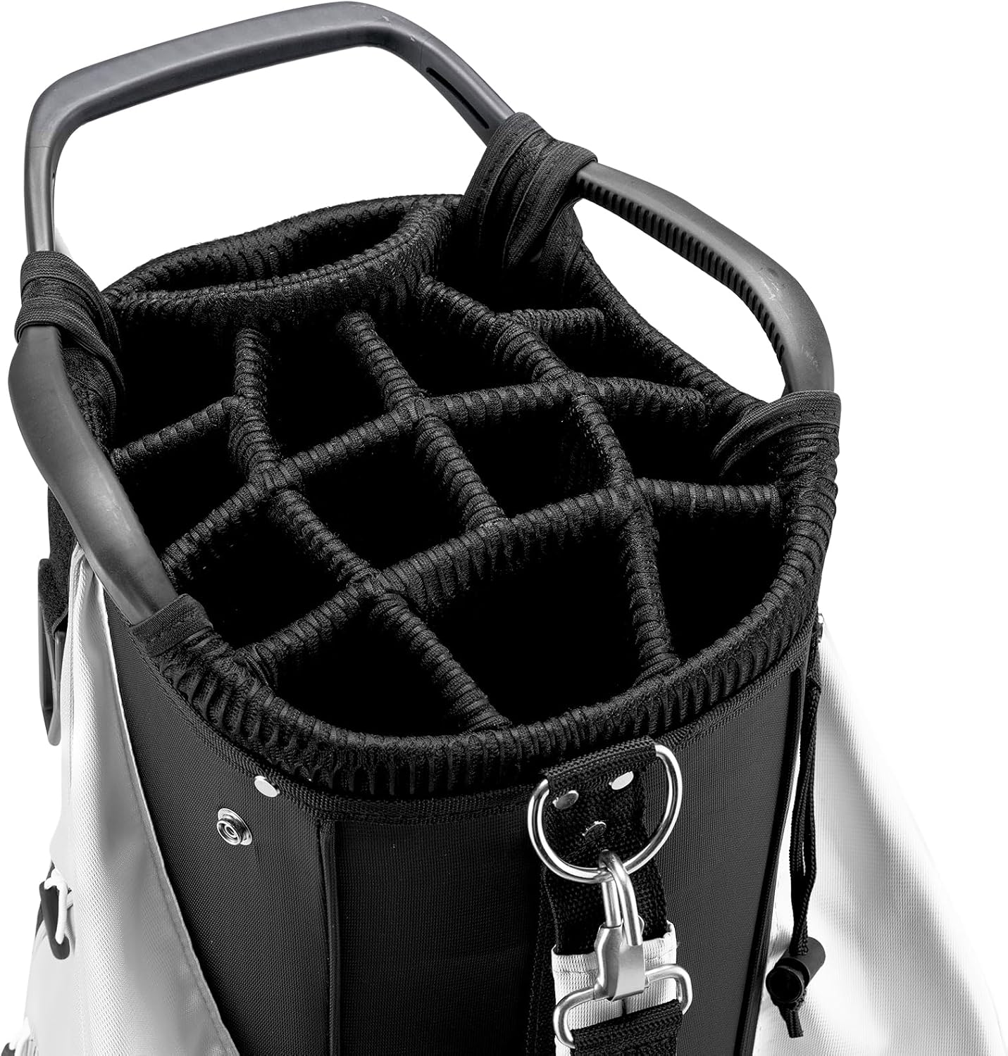 Golf Cart Bag with 14-Way Top Organizer Divider Top, Golf Bag with Handle and Rain Cover，Golf Cart Bags for Men and Women