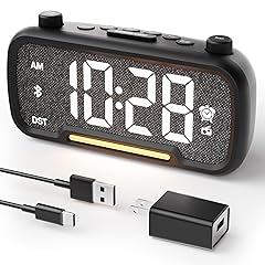 On Lyee 5 in 1 Alarm Clock Radio – FM Radio, Hi Fi Speaker Sound, Bluetooth Speaker, Auto Off item