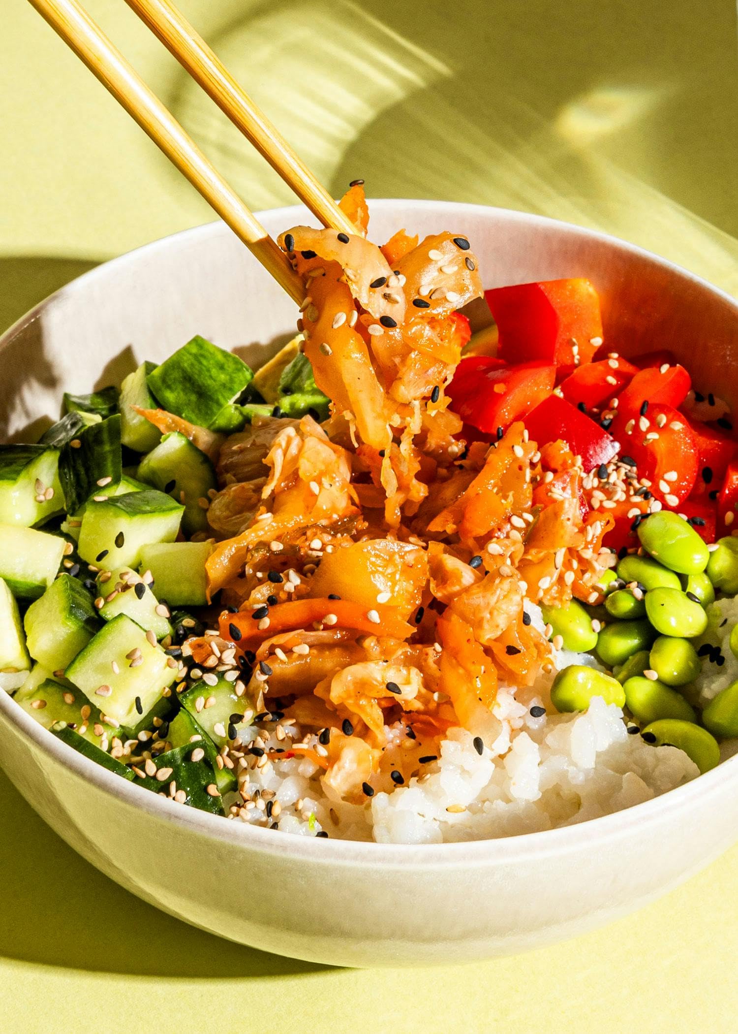 KoRo - Kimchi - RIcetta tradizionale coreana a base di cavolo fermentato - Con peperoncino, aglio e zenzero - Vegan
