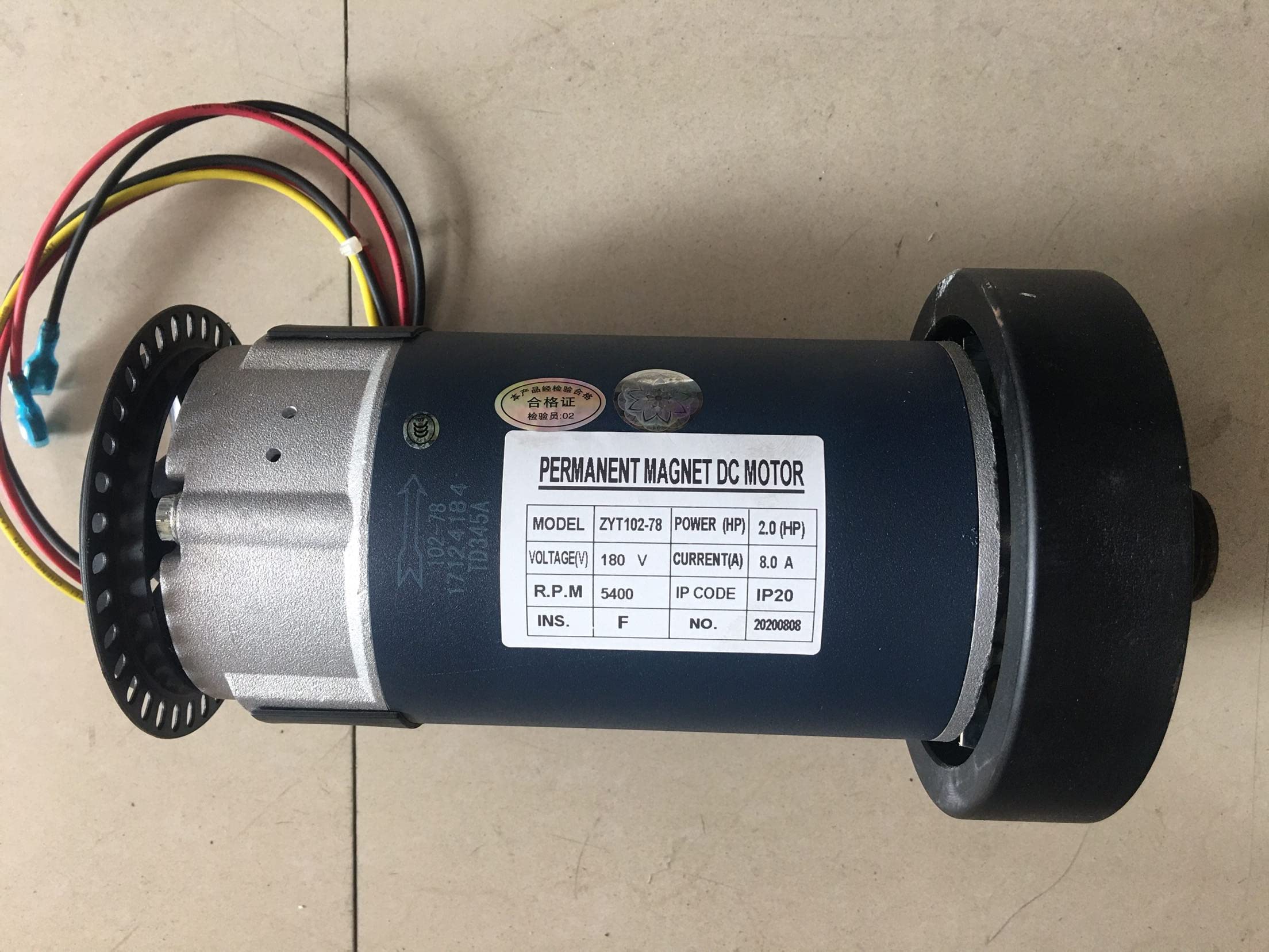 Amazon.com: Davitu DC Motor - Treadmill dc motor 2.0hp 8.0A