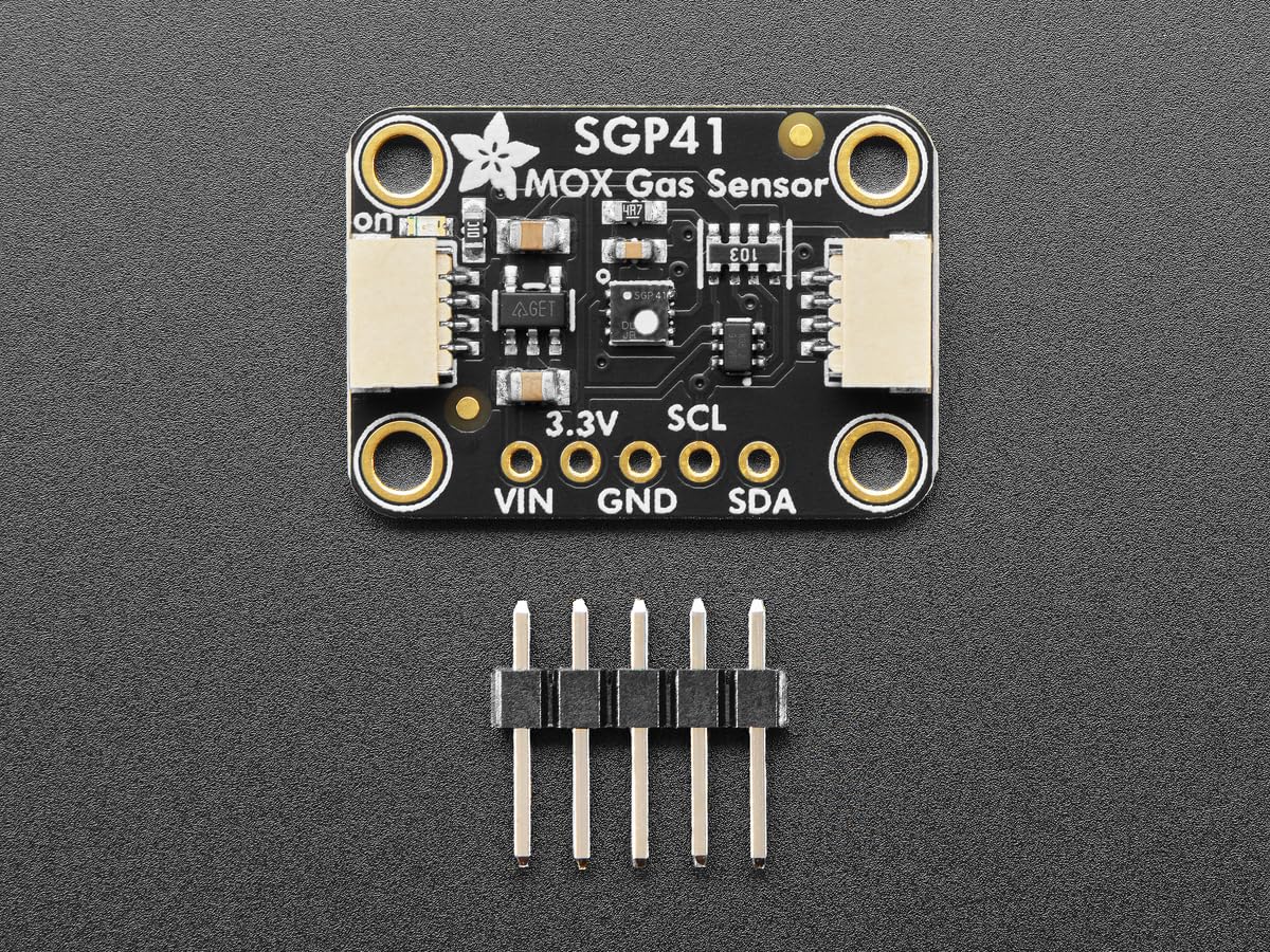 Adafruit SGP41 Mehrkanal-Gassensor Breakout-Board, VOC & NOx, STEMMA QT/Qwiic, 6455