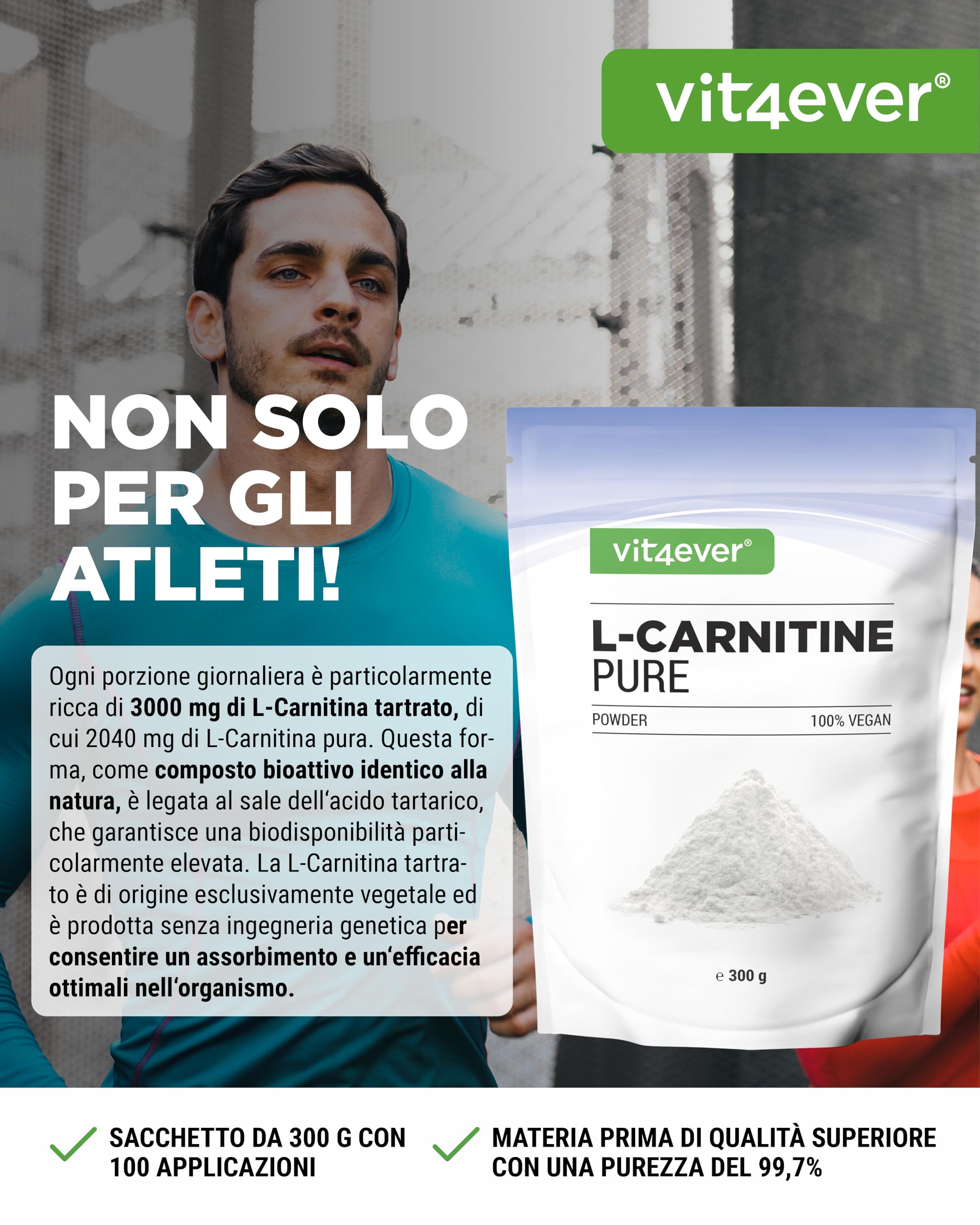 l carnitina naturista L Carnitina 800 mg Natural Systems