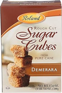 Roland Rough Cut Demerara Sugar Cubes - 17.6 oz