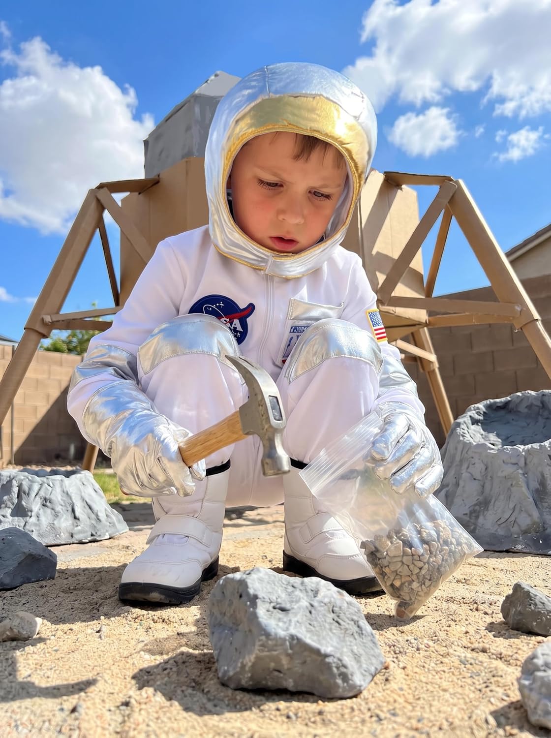 Pilot Costume Kids Astronaut Costume for Boys Girls Space Pretend Dress Up Cosplay Birthday Gifts Halloween