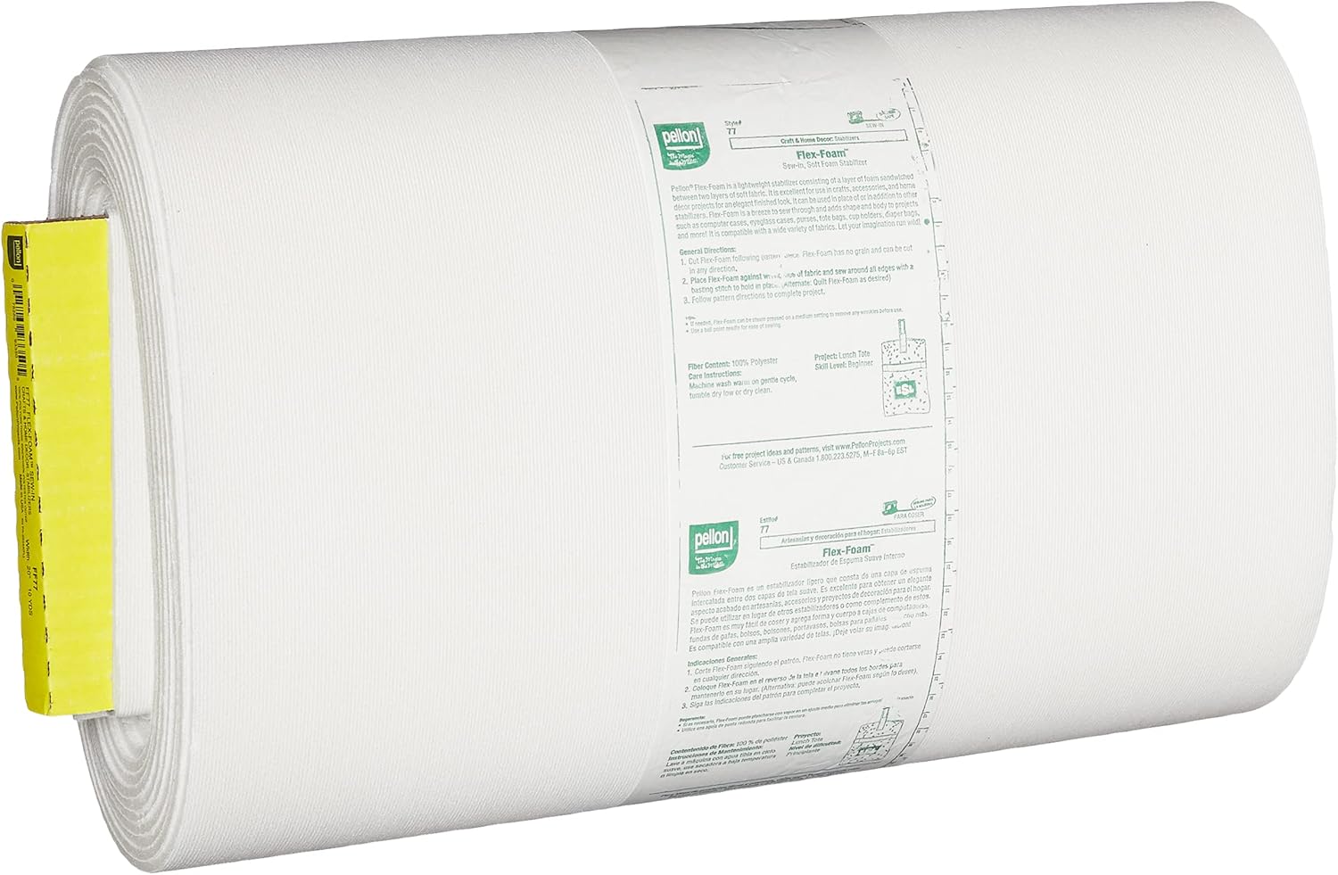 Pellon Flex Foam 20x10yd, Natural