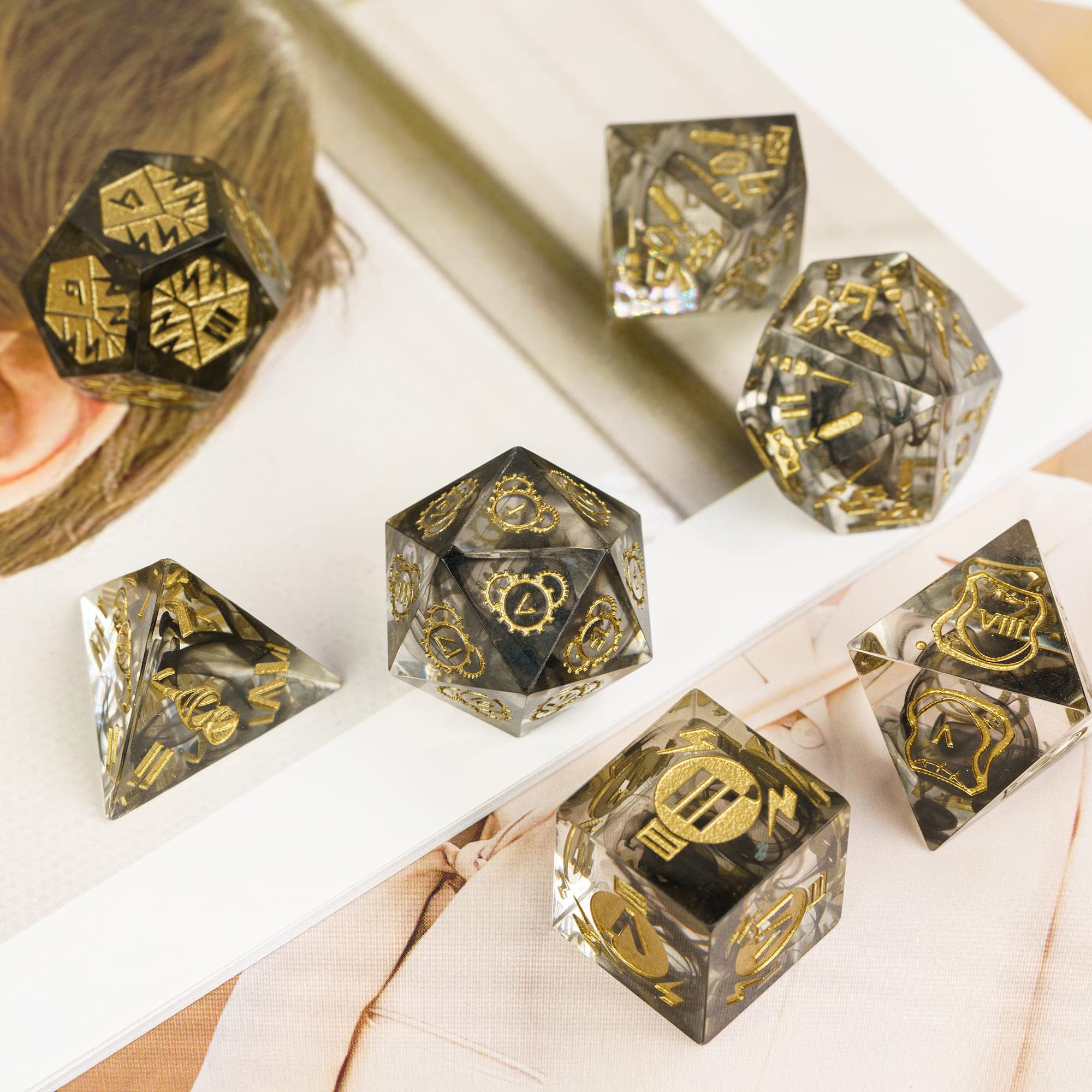 【限定生産】D&D 45周年 サファイアダイスセット 71dhRHJEjvL._AC_UF350,