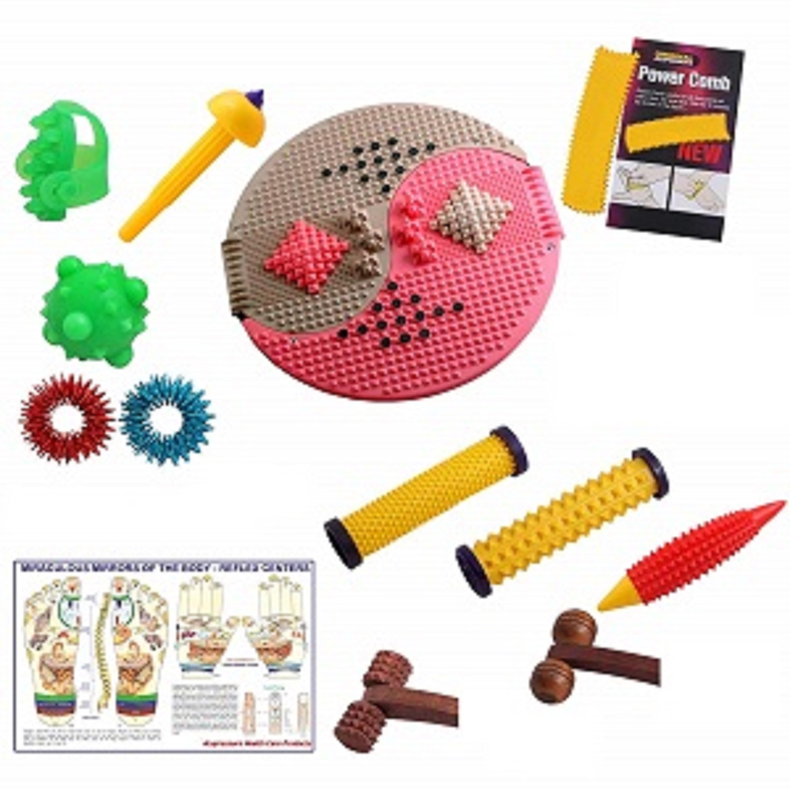 Acupro Health Care System Acs Acupuncture Kit All in One Acupuncture Kit Combo Manual Acupuncture Tools, for Foot Massager, Multi Colour