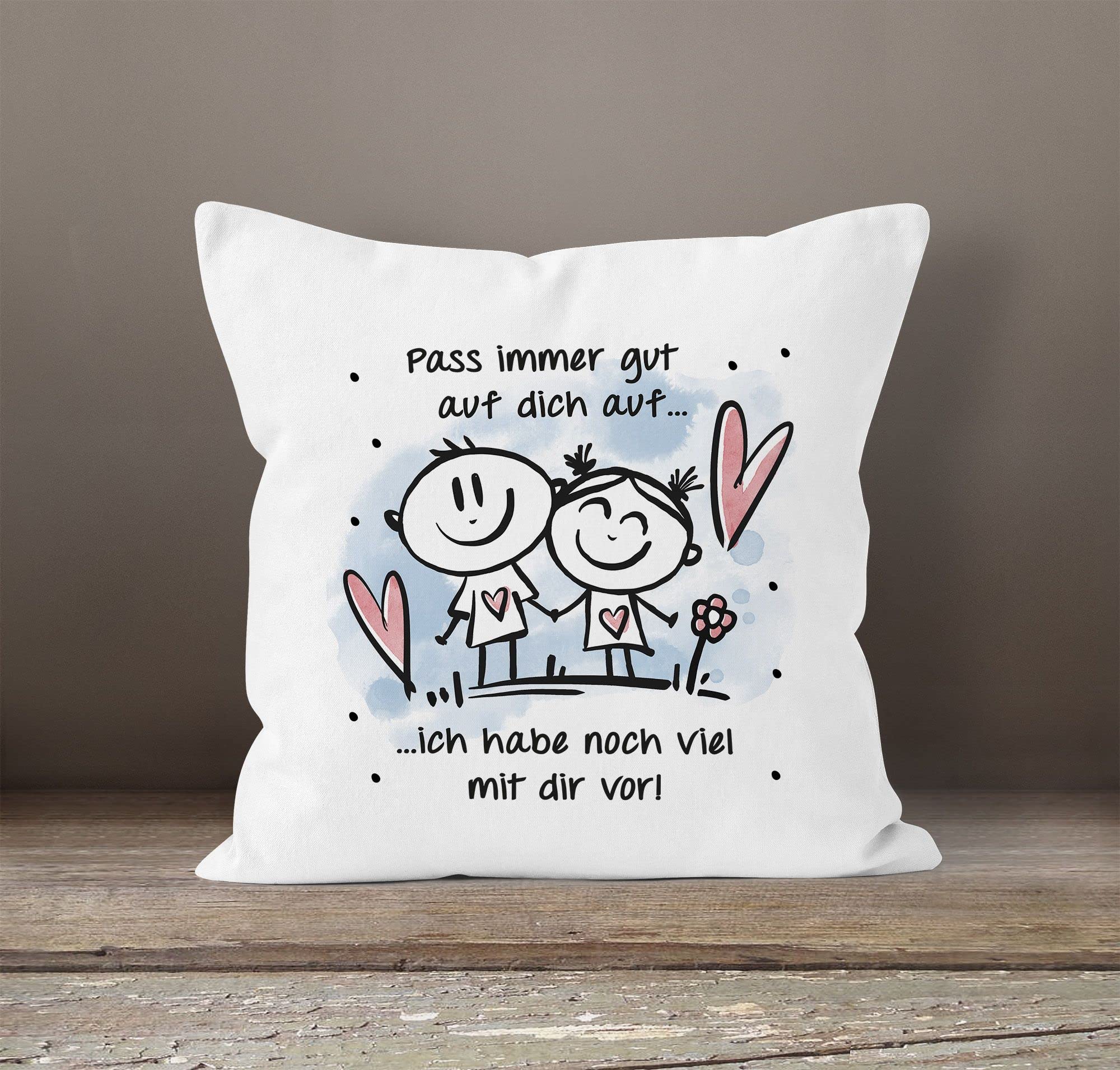 „I Am Special I Love Special“ Kissenbezug-Paar – Weiß, 100% Baumwolle, Perfekt Als Valentinstag-Geschenk
