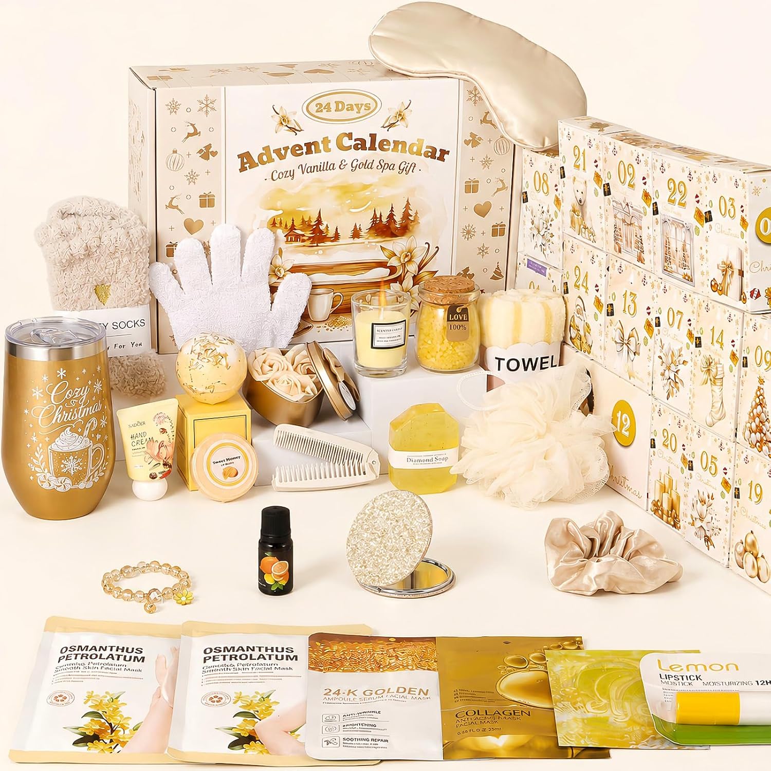 Exun Advent Calendar 2026 Adult Women & Teens - 24 Days Christmas Countdown