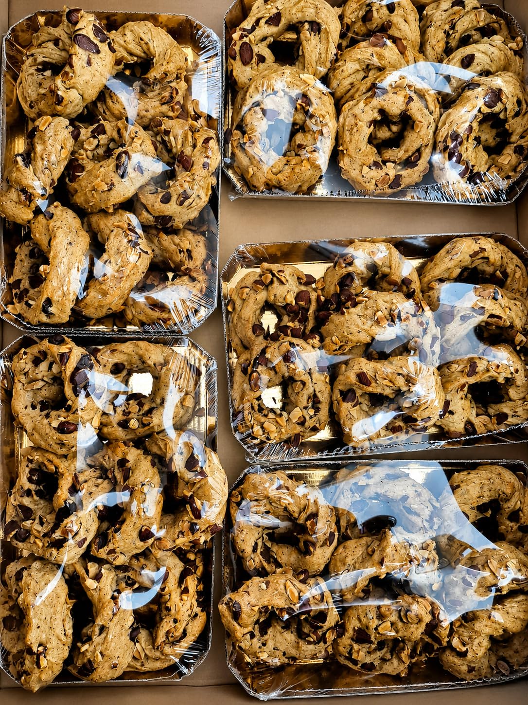 Taralli Extra Mandorlati Artigianali Con 48% Mandorle Croccanti Da Forno Disponibili Nei Formati 500g E 2,5kg Snack Tradizionale Italiano Aperitivo (2,5 kg (5 confezioni da 500 g ciascuna))