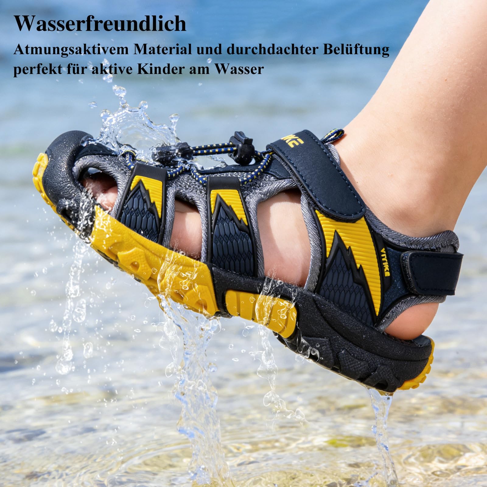 Sandali per bambini, sportivi, per attività all'aria aperta, per ragazze, estivi, spiaggia, trekking, scarpe da trekking unisex